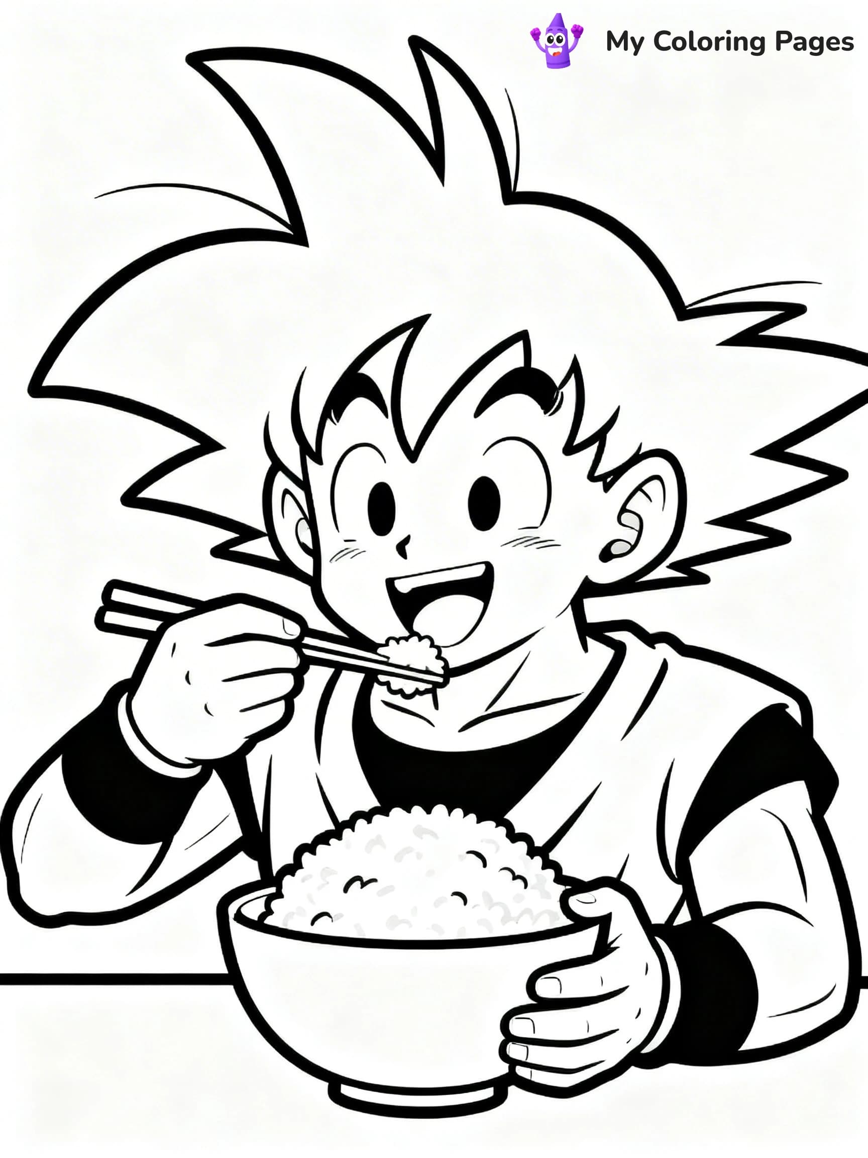 Cool Goku Coloring Pages - 9