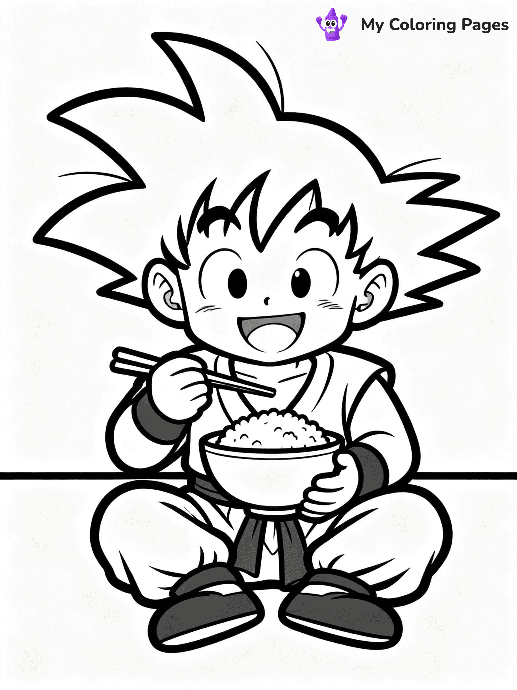 Cool Goku Coloring Pages - 8