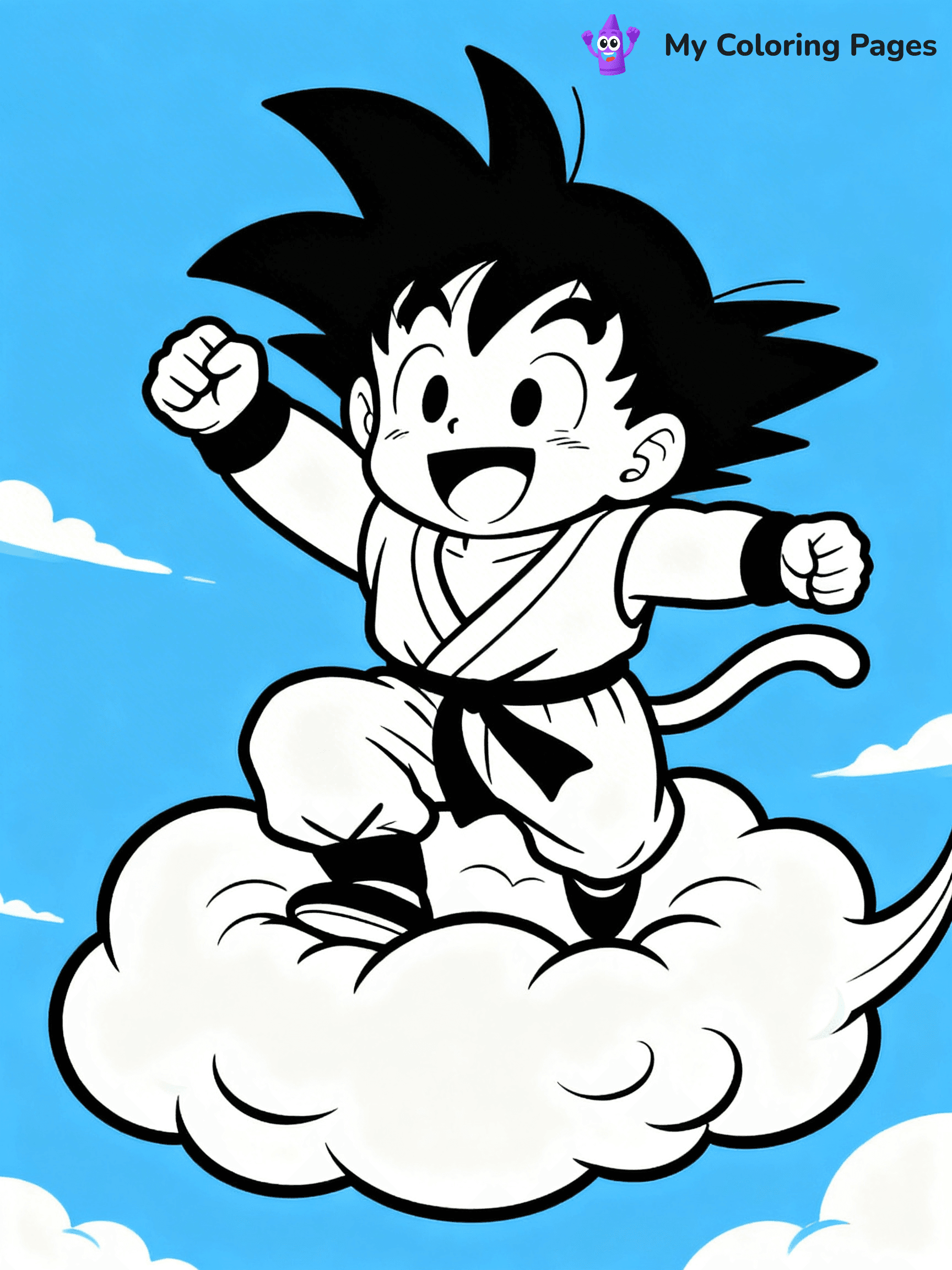 Cool Goku Coloring Pages - 7