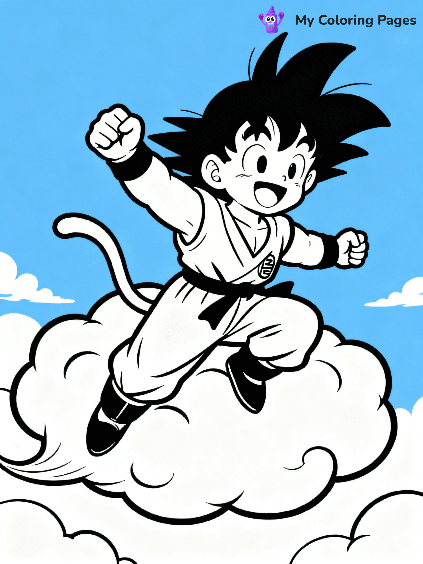 Cool Goku Coloring Pages - 5