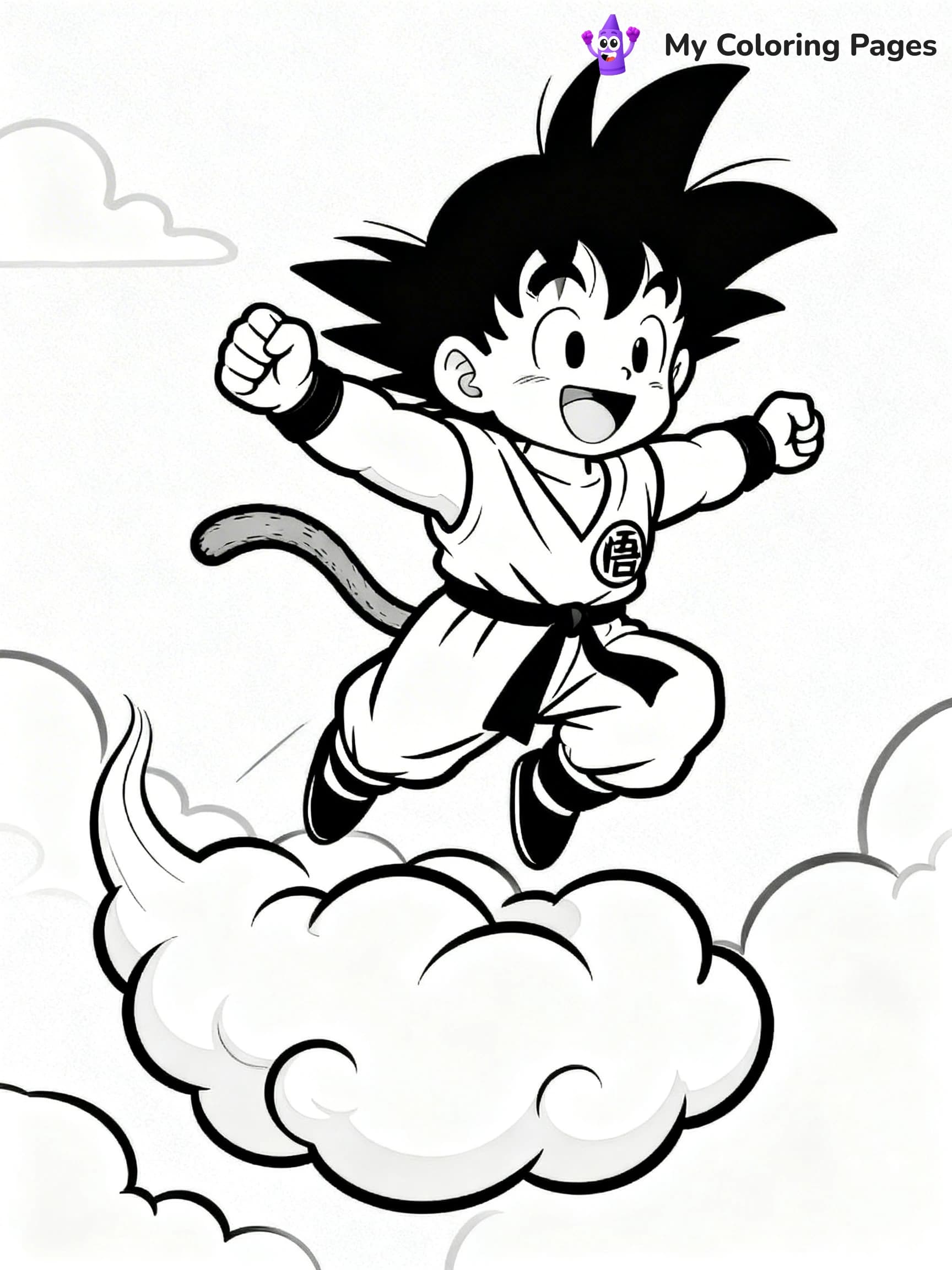 Cool Goku Coloring Pages - 4