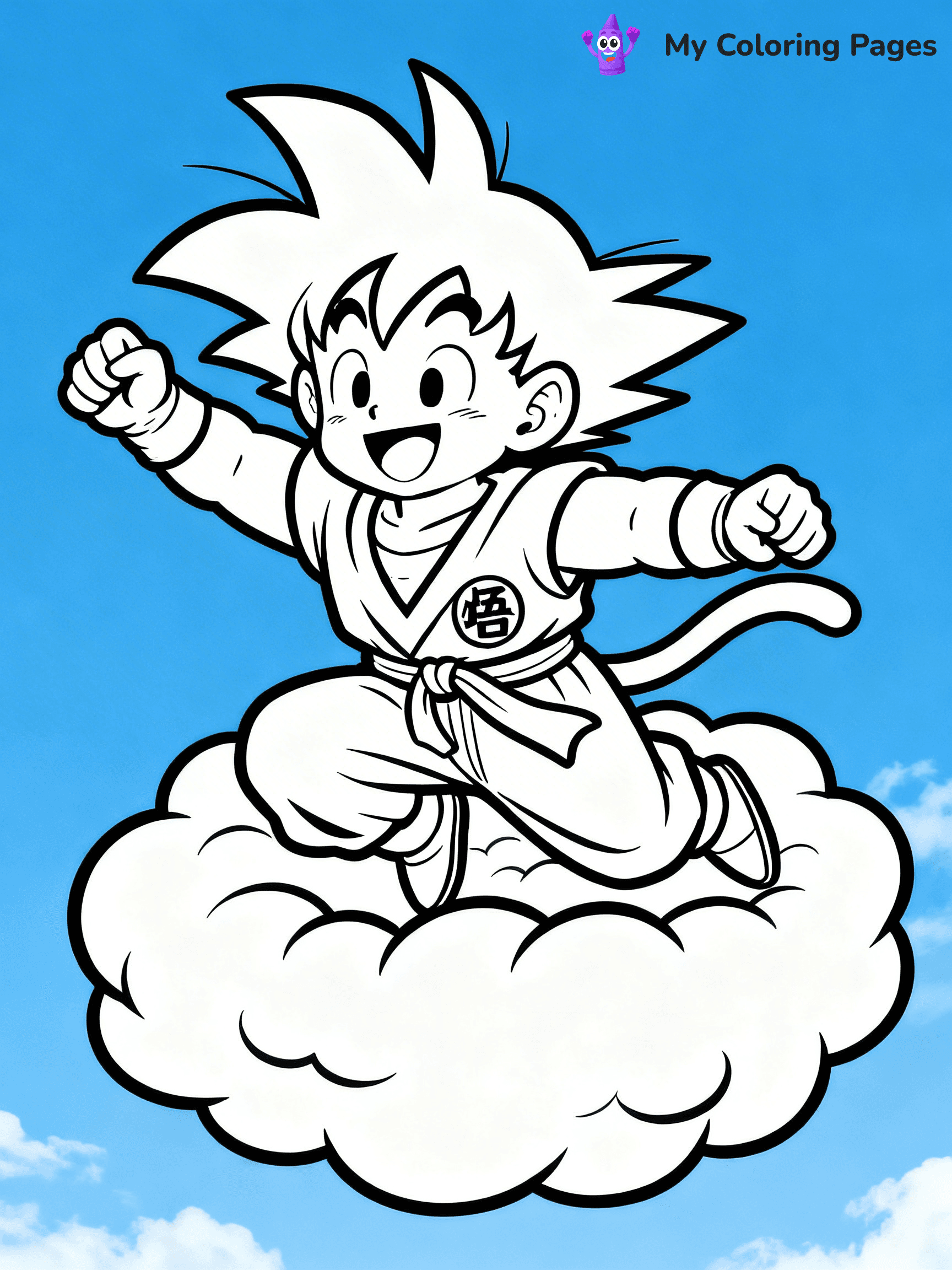 Cool Goku Coloring Pages - 2