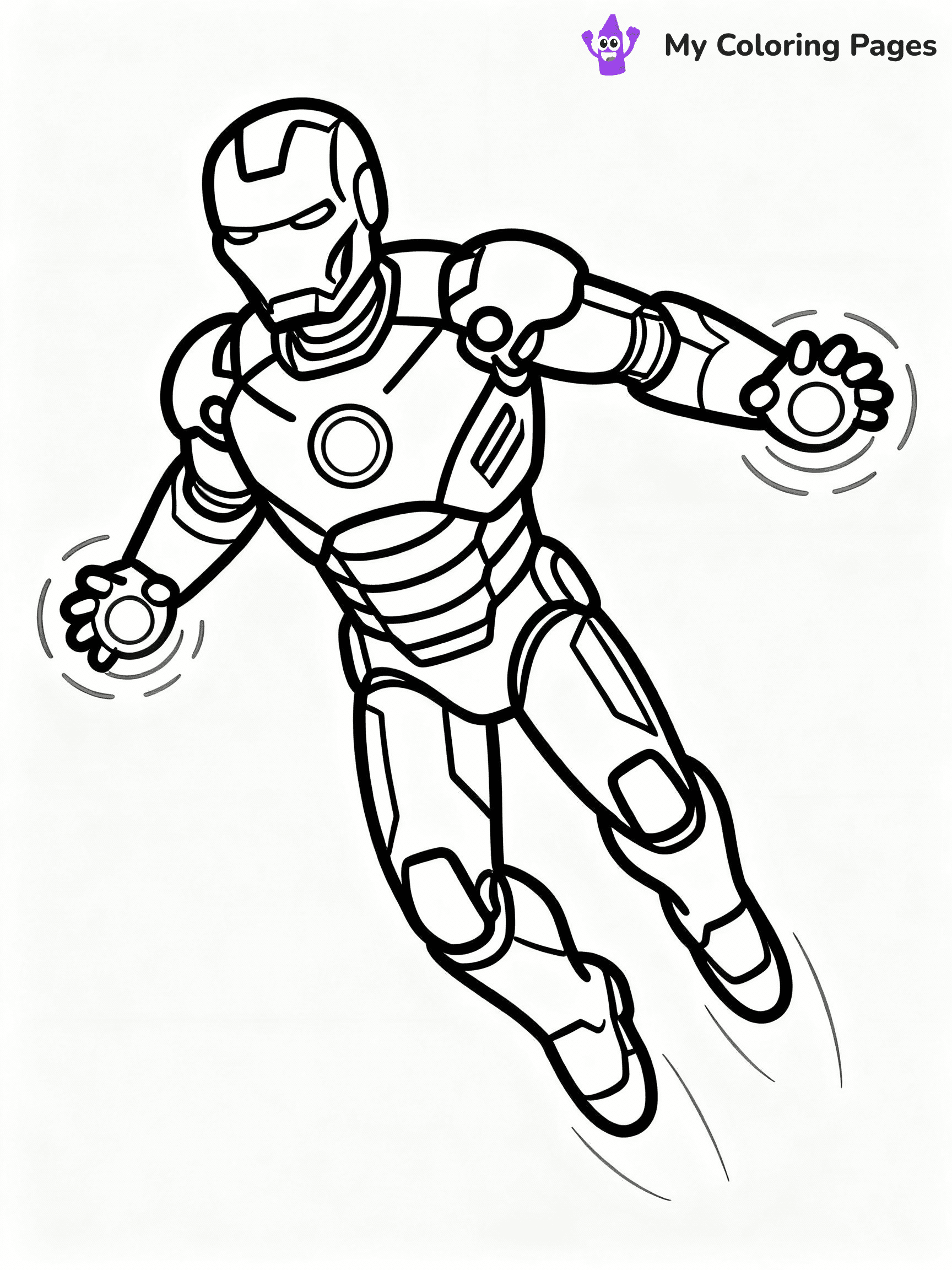 ⚠️ CRITICAL REQUIREMENT - ABSOLUTE BLACK AND WHITE ONLY ⚠️
This MUST be a BLACK AND WHITE line drawing ONLY. NO COLORS whatsoever.
- ONLY pure black lines (#000000) on pure white background (#FFFFFF)
- ABSOLUTELY NO colors, NO shading, NO gradients, NO grayscale
- If there are ANY colors in the output, the image is REJECTED
- This is a COLORING PAGE - meant to be COLORED IN by children
- The output must be UNCOLORED line art ready for coloring
⚠️ SUBJECT TO DRAW: Iron Man from Avengers in Marvel comic style, flying mid-air, repulsors glowing, sleek armor design
(REMEMBER: Output must be BLACK AND WHITE line art only, NOT colored!)
# COLORING PAGE: BLACK OUTLINES ONLY - WHITE BACKGROUND MANDATORY
Create a **coloring book page** using EXACTLY two values: black lines, white space.
## NON-NEGOTIABLE BINARY RULES
- **ONLY #000000 (black) and #FFFFFF (white)** - NO other values exist
- **EVERY PIXEL = BLACK OR WHITE** - no gray/shading/antialiasing
- **WHITE BACKGROUND MANDATORY** - entire canvas stays white
- **ALL SHAPES HOLLOW** - everything is empty outlines waiting to be colored
- **FORBIDDEN:** fills, shading, gradients, patterns, textures, colors
- **NO SOLID REGIONS** - if it's not a thin line, it's wrong
## Universal Line Standards
- Black outlines ONLY - thin, uniform weight
- Every shape completely empty inside
- Closed contours suitable for coloring
- Simple flat illustration - zero depth/3D/realism
- **Style:** Whimsical Doodle Art Alley - rounded, friendly outlines (unless specified)
## Everything = Outline Only
- Characters/animals: hollow shapes
- Objects/clothing: empty contours
- Backgrounds/scenery: line work only
- Natural elements: outlined forms
- Dark/night areas: don't exist (use outlined symbols)
- Textures/patterns: convert to simple lines
## The Test
Can a child color EVERY white space with crayons? If any area is pre-filled/shaded/gray or colored in, it FAILS. Every shape must be waiting to receive color.
**FINAL OUTPUT**: Binary coloring page. Black lines define shapes. White spaces ready for coloring. Nothing else exists. No exceptions. Print-ready.
⚠️ FINAL REMINDER: Draw the subject "Iron Man from Avengers in Marvel comic style, flying mid-air, repulsors glowing, sleek armor design" as BLACK AND WHITE line art. Zero colors in output.