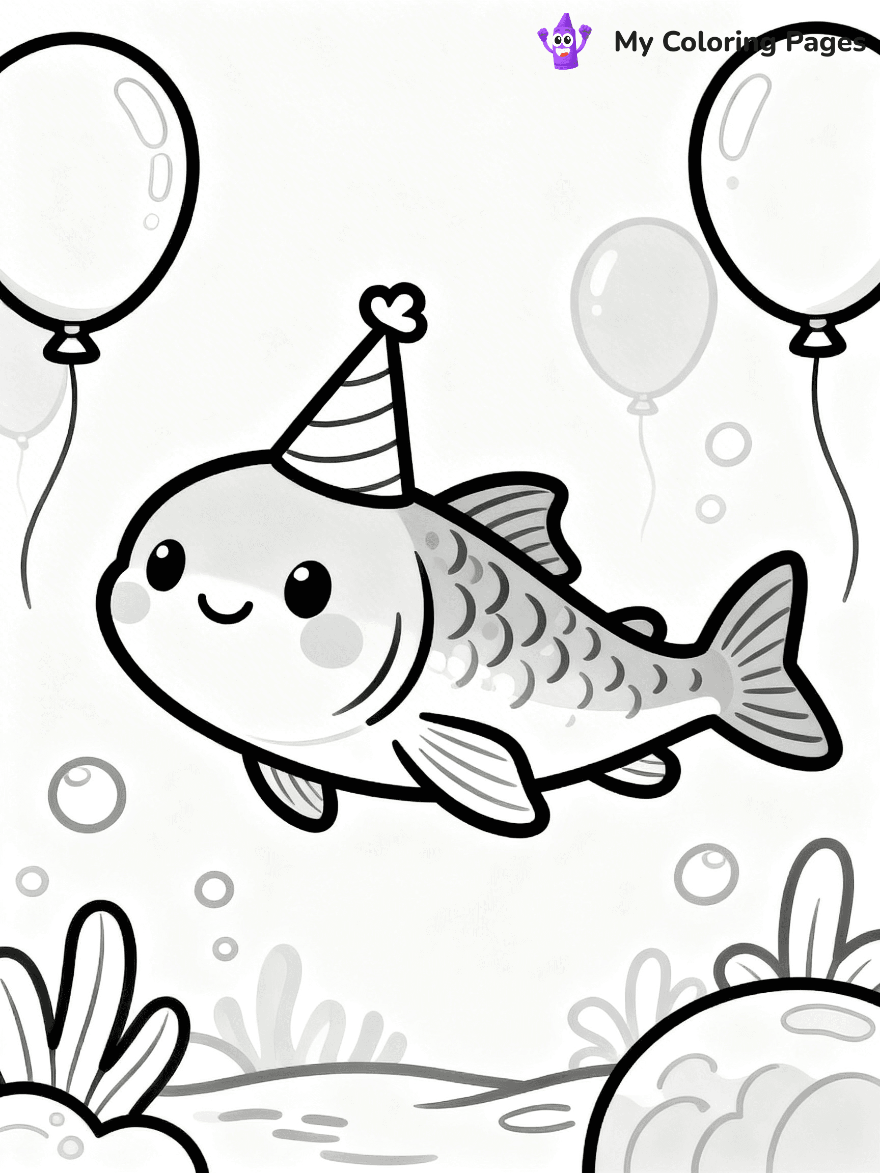 Salmon Coloring Pages - 53