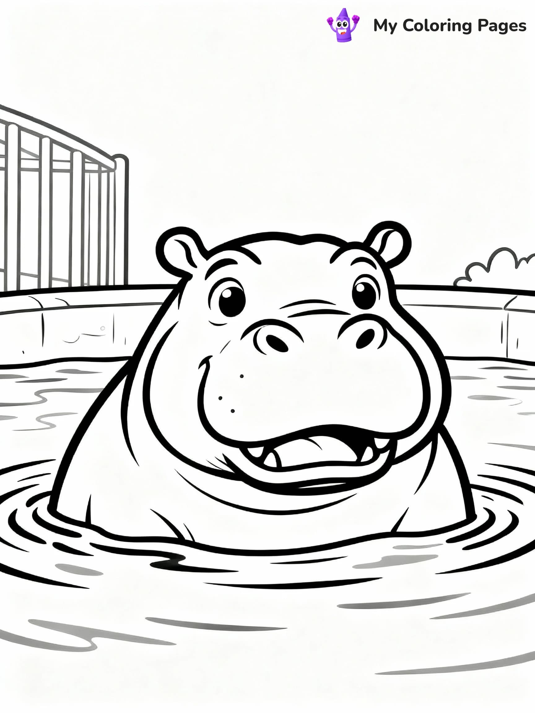 Zoo Coloring Pages - 19