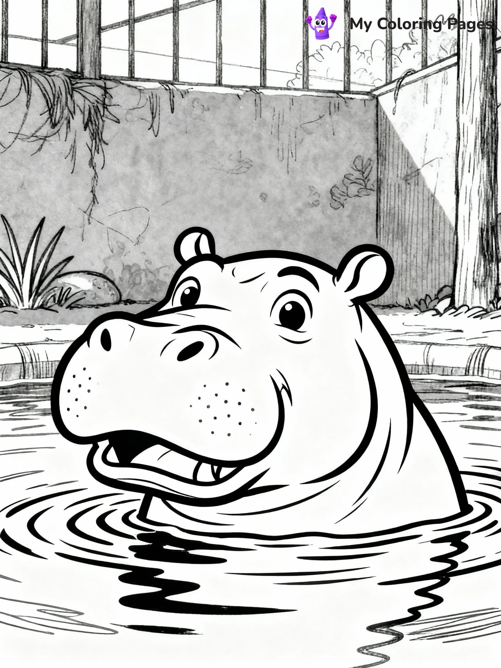 Zoo Coloring Pages - 17