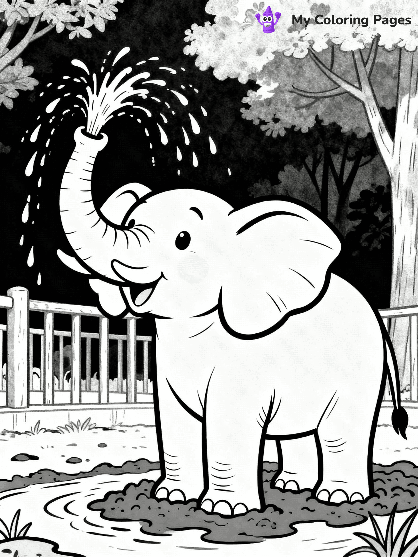 Zoo Coloring Pages - 13