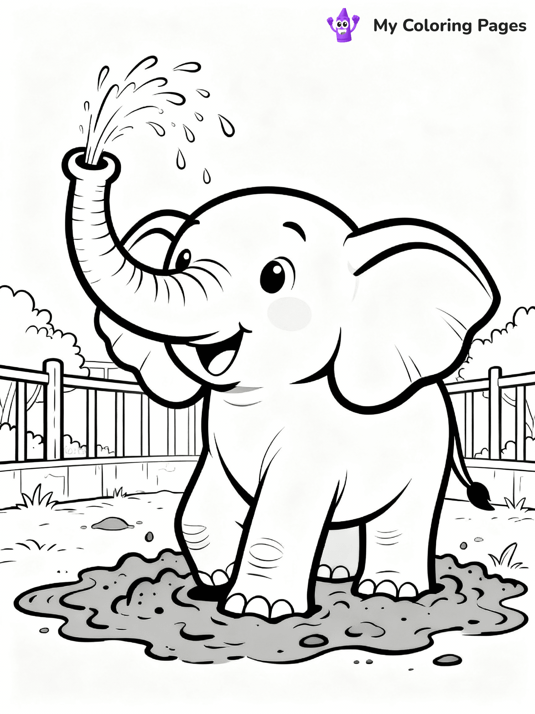 Zoo Coloring Pages - 8
