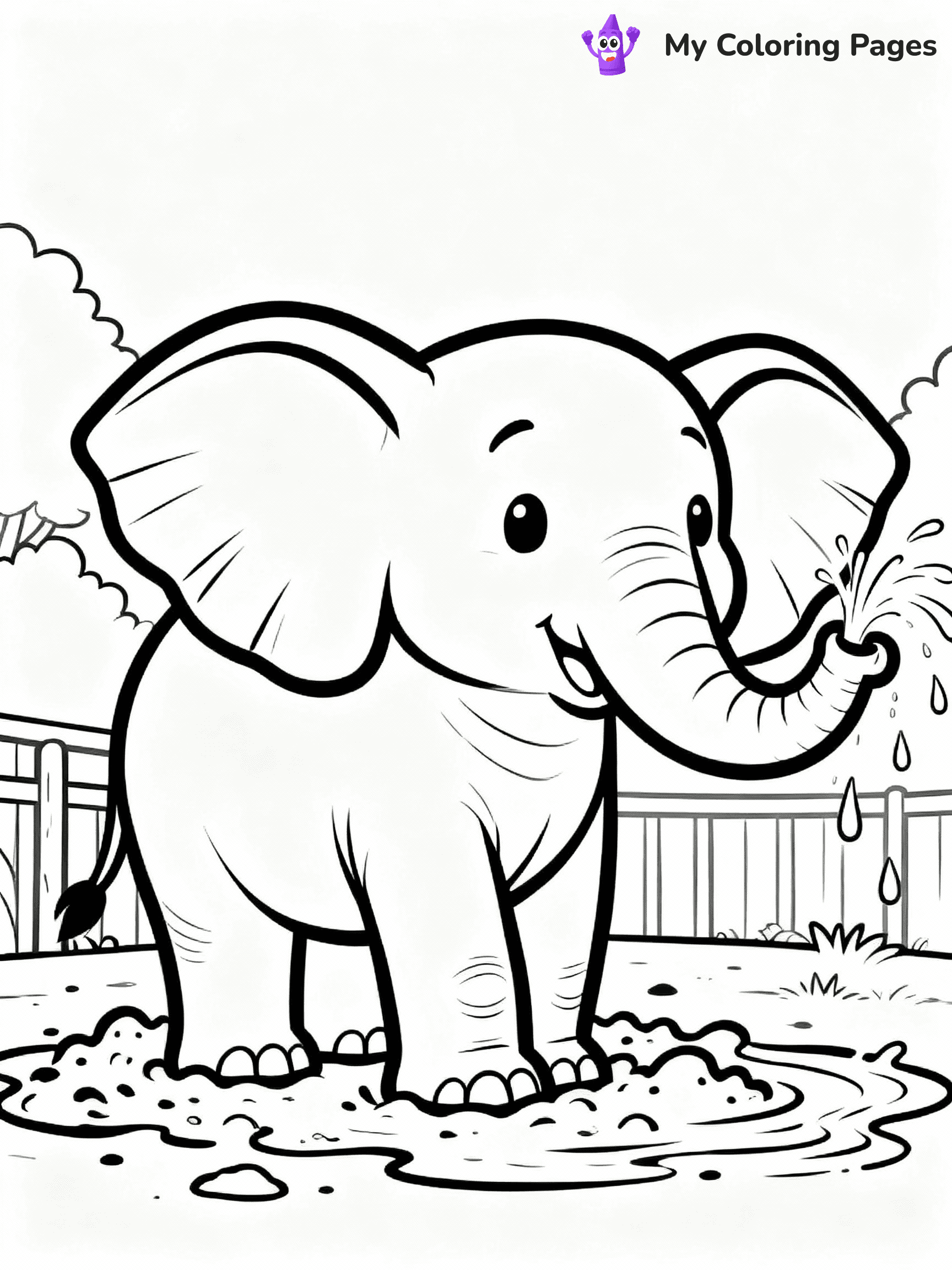 Zoo Coloring Pages - 6