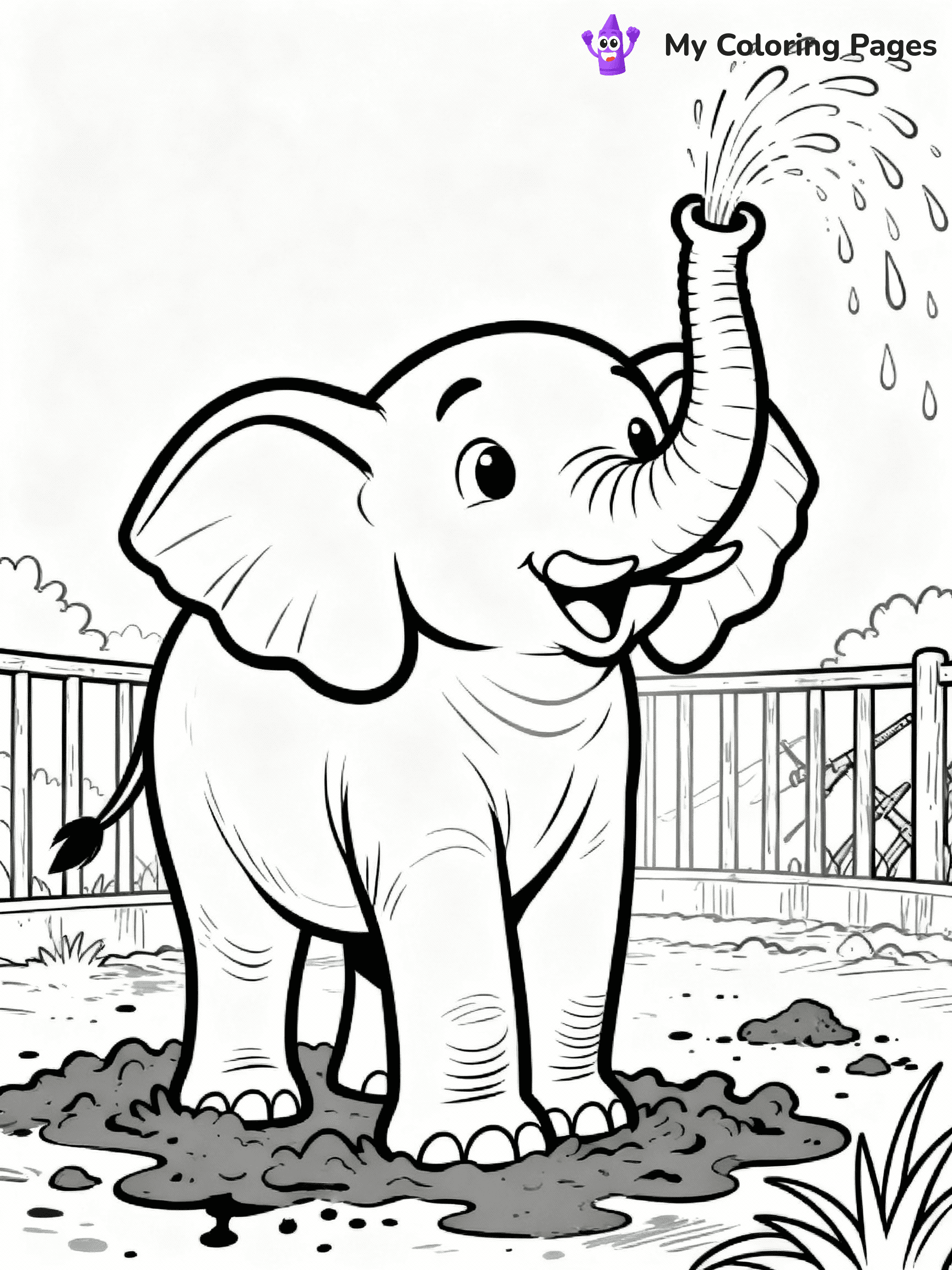 Zoo Coloring Pages - 4