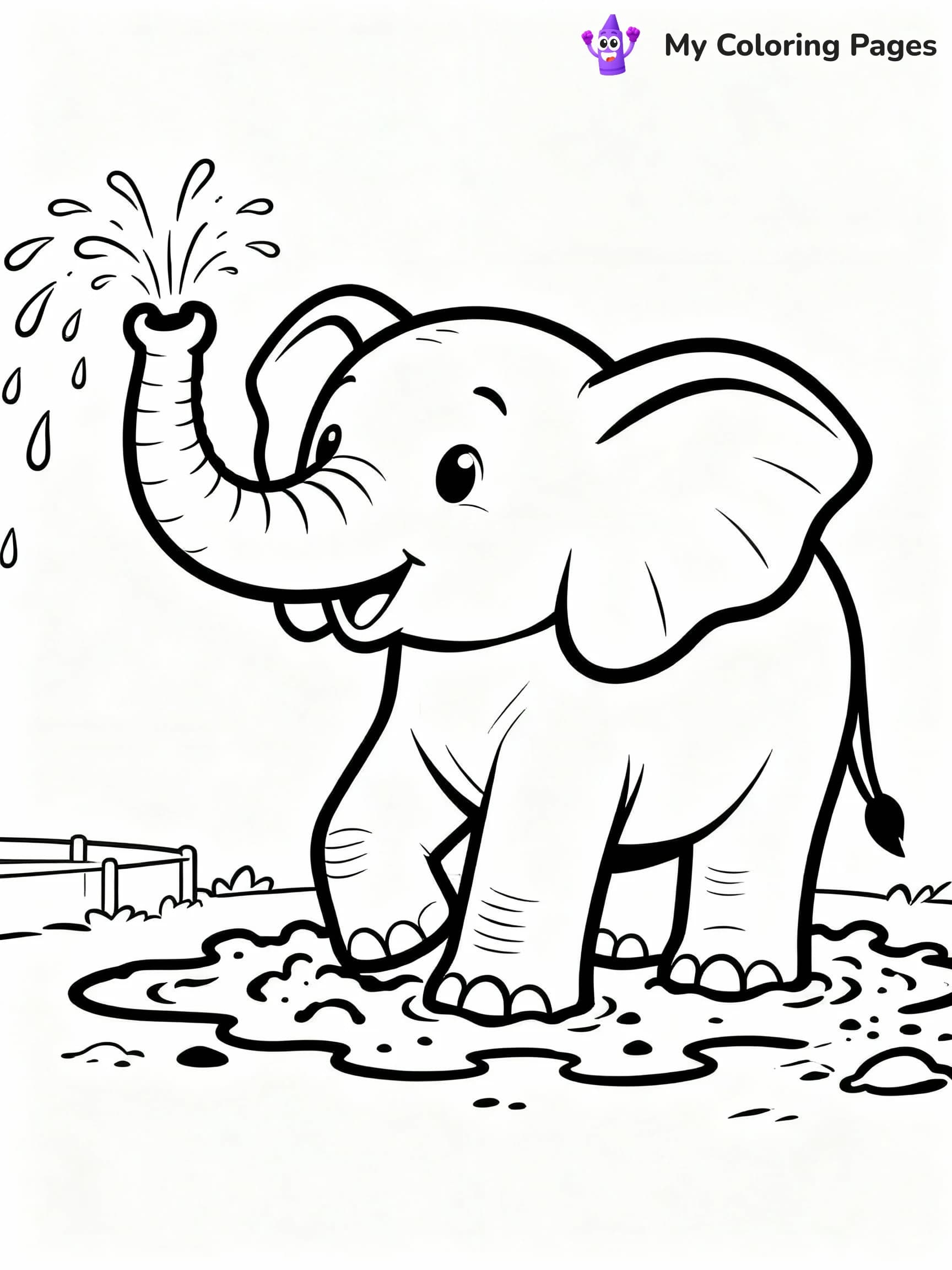 Zoo Coloring Pages - 2