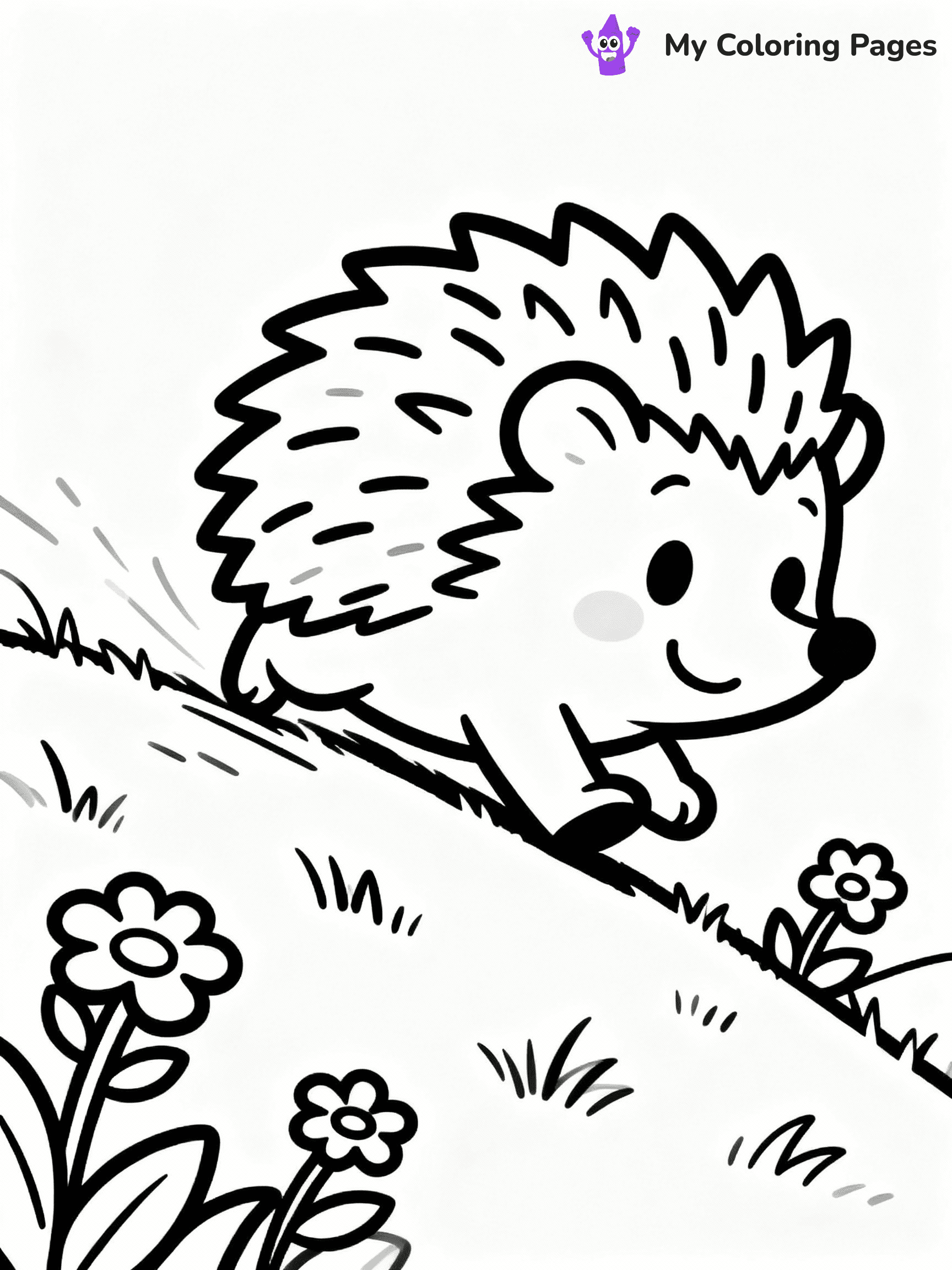 Hedgehog Coloring Pages - 32