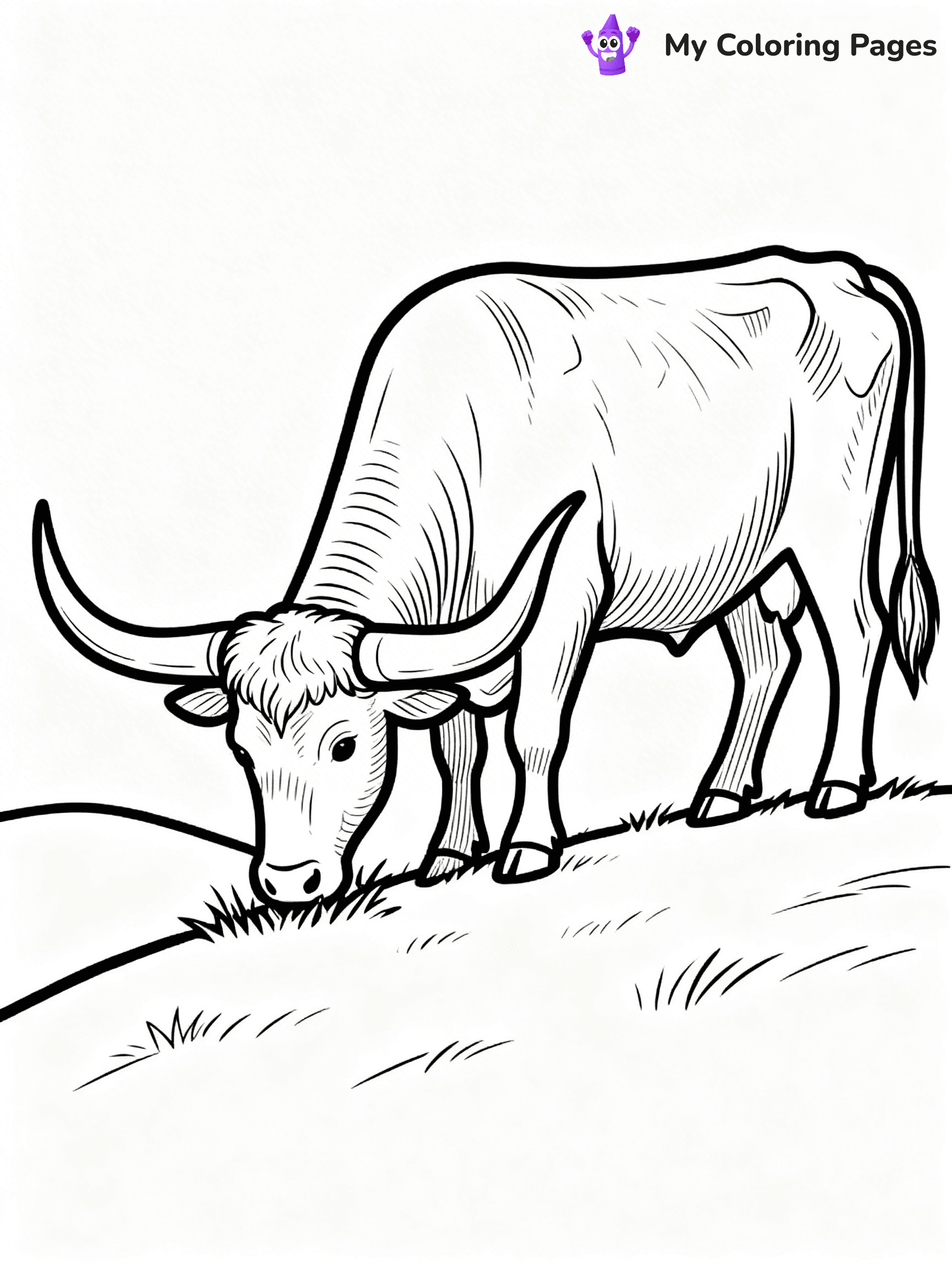 Bull Coloring Pages - 27