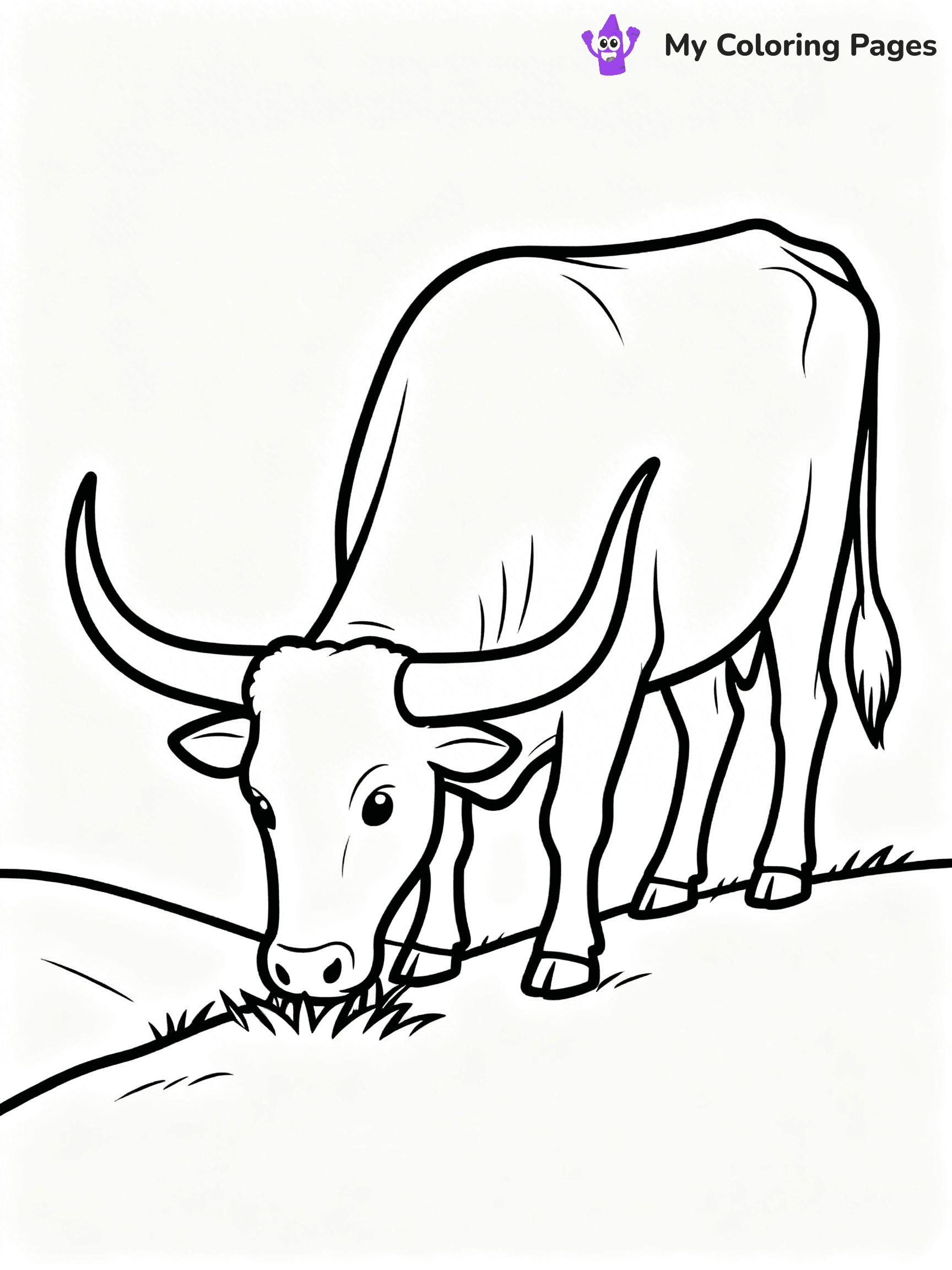 Bull Coloring Pages - 26