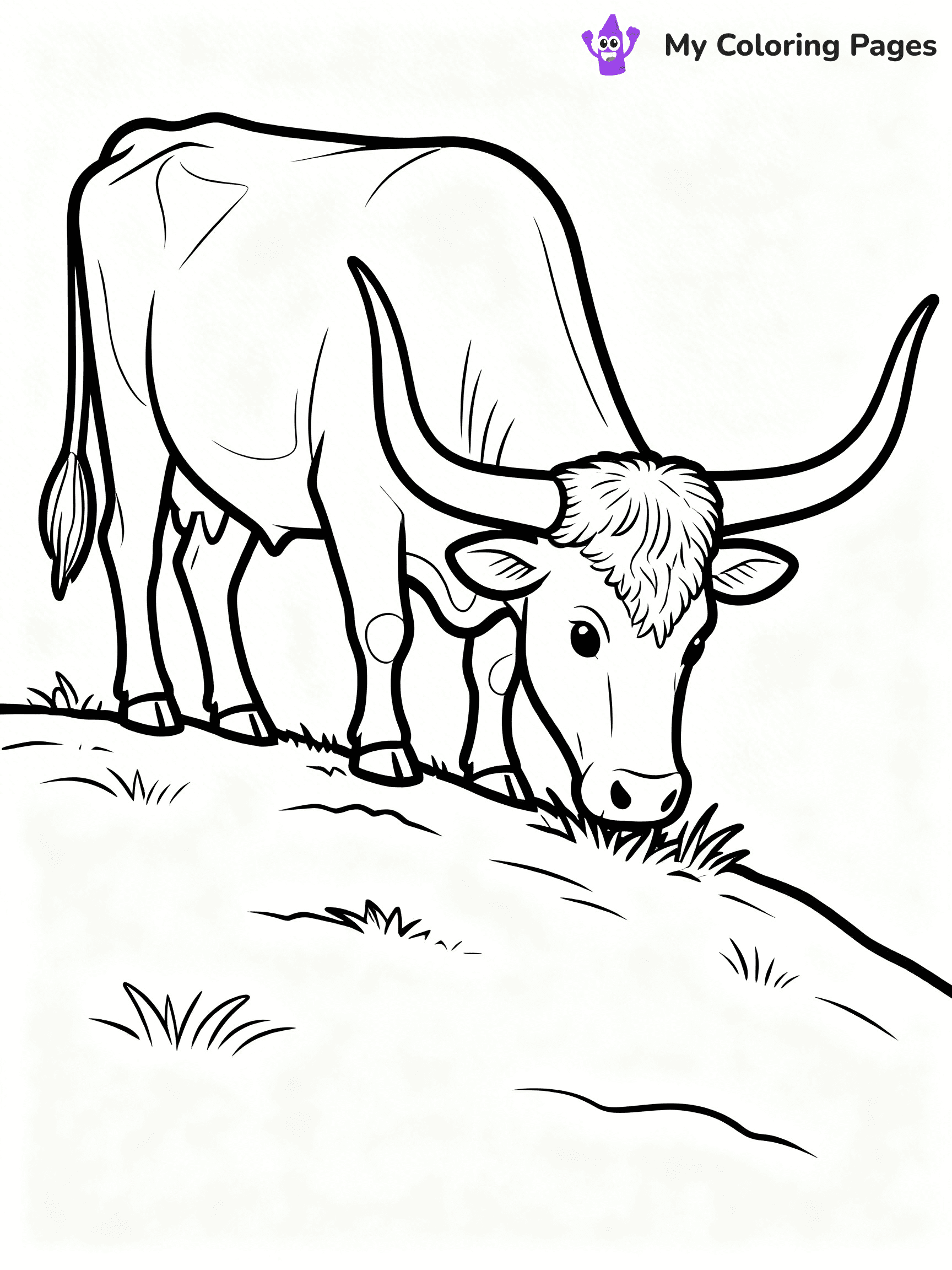 Bull Coloring Pages - 23