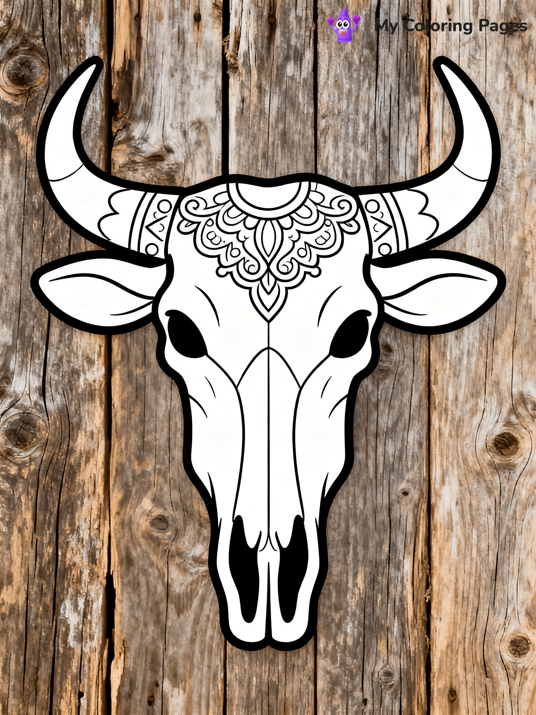 Bull Coloring Pages - 6
