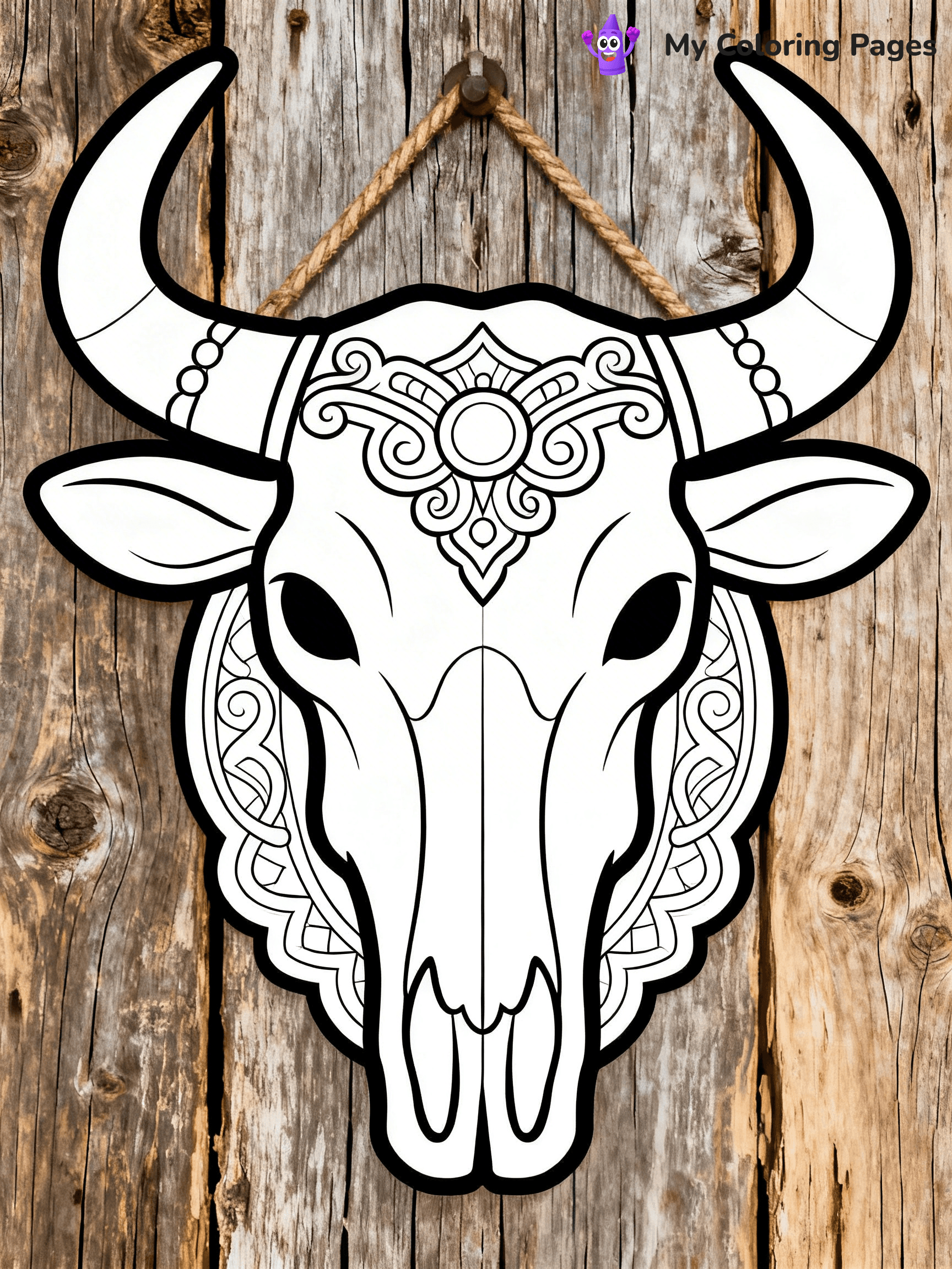 Bull Coloring Pages - 5