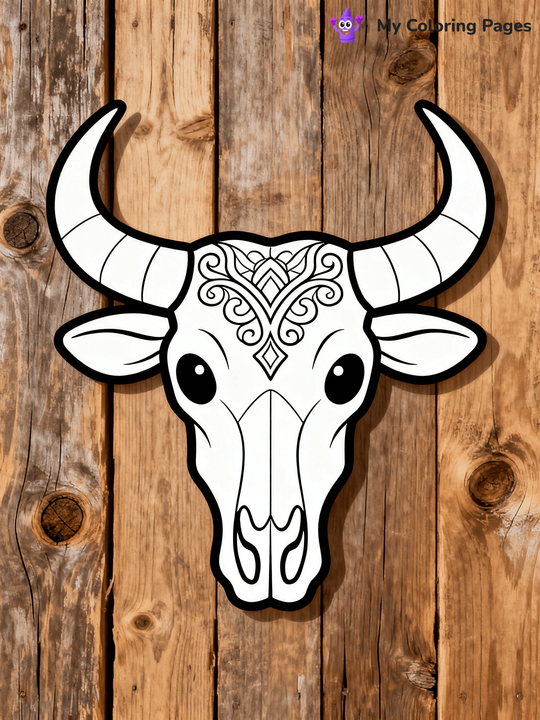 Bull Coloring Pages - 4