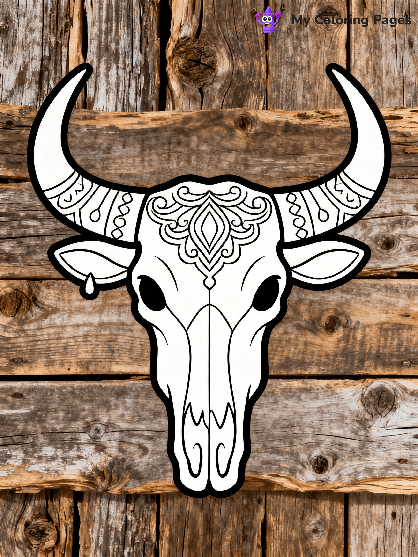 Bull Coloring Pages - 3
