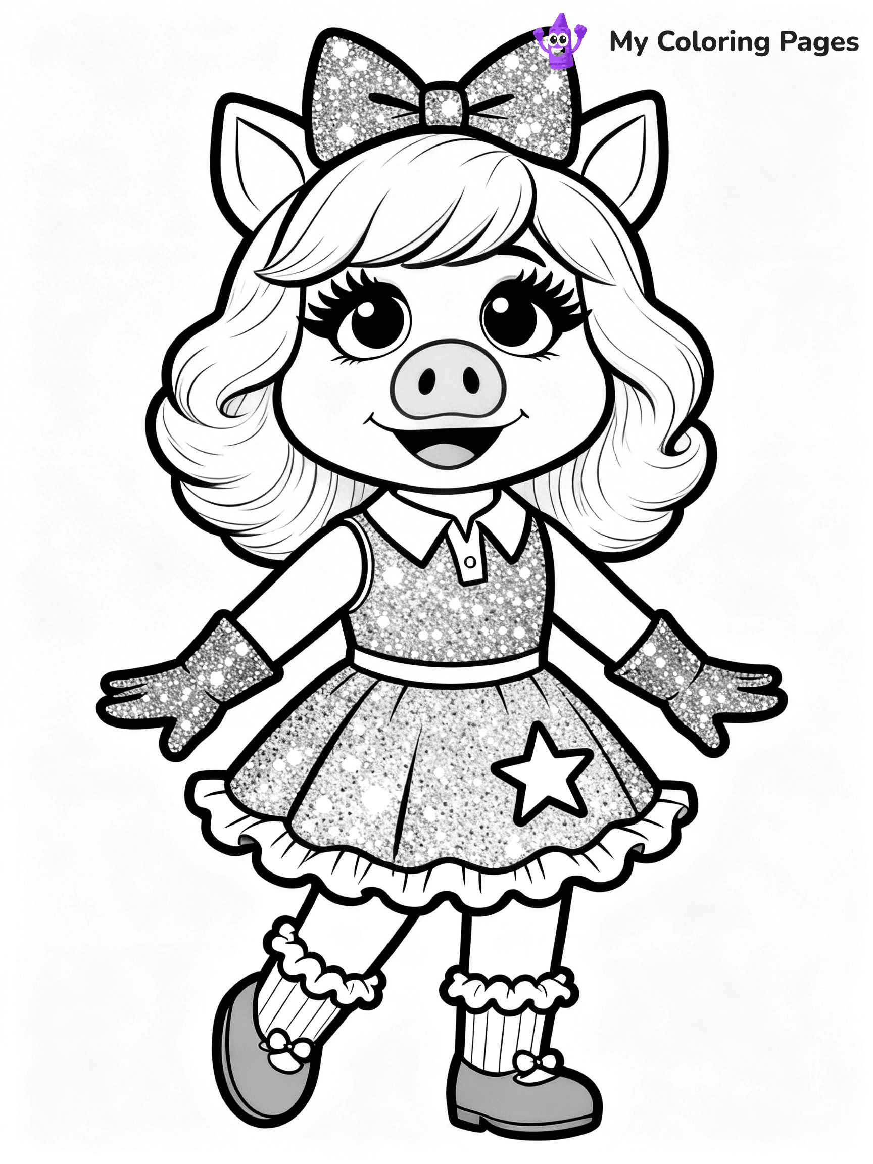 Muppet Babies Coloring Pages - 23