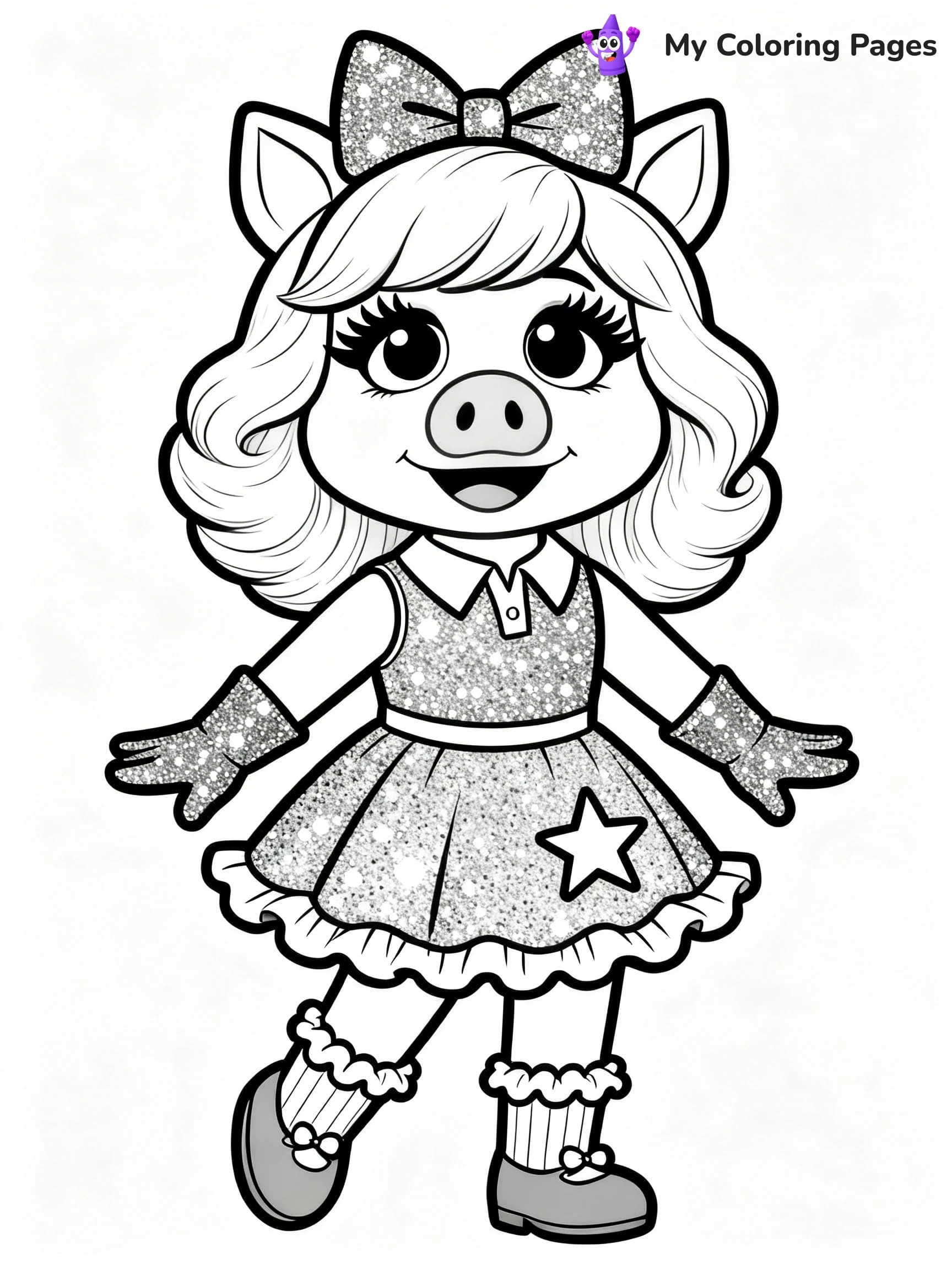 Muppet Babies Coloring Pages - 23