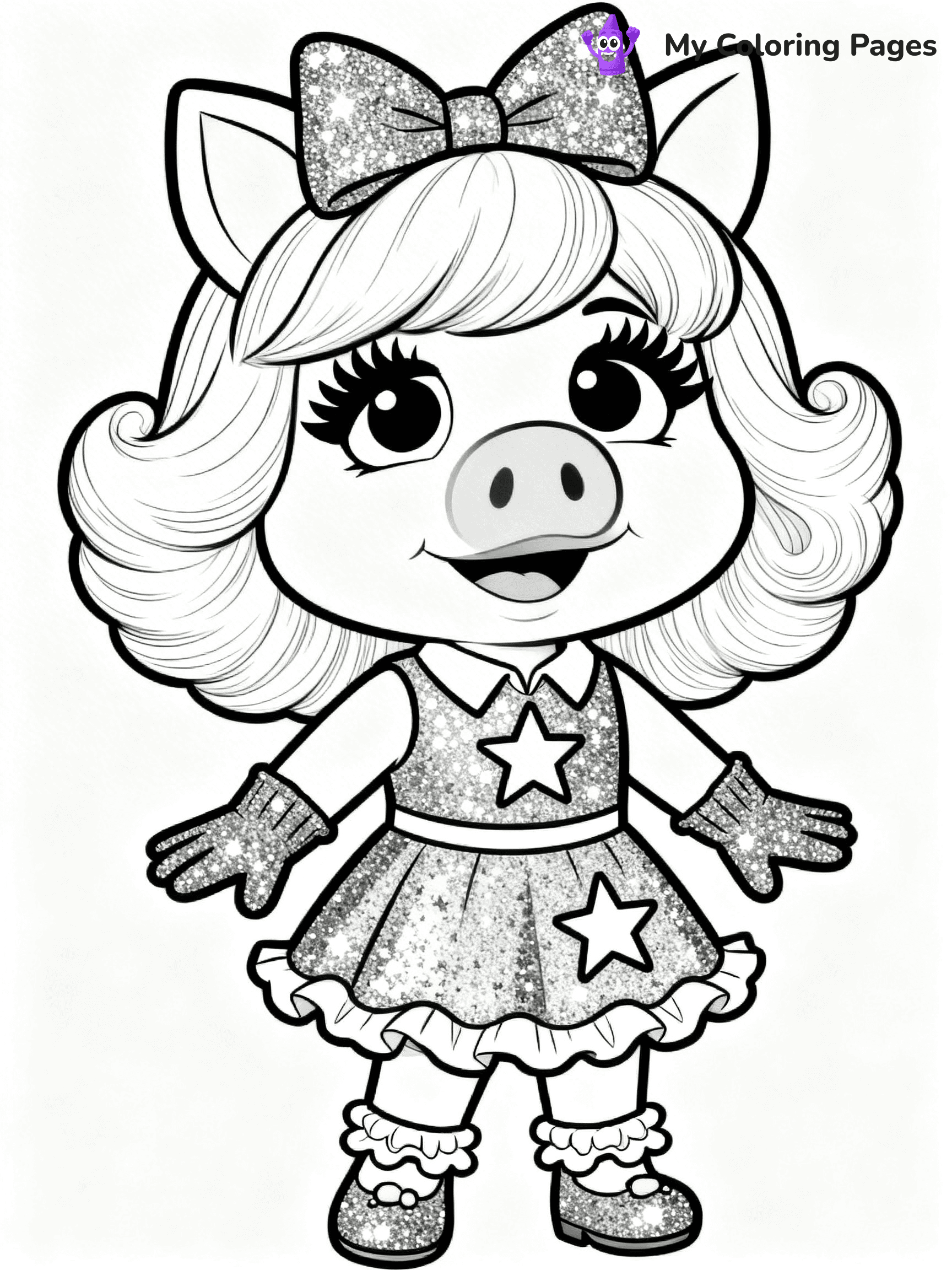 Muppet Babies Coloring Pages - 22