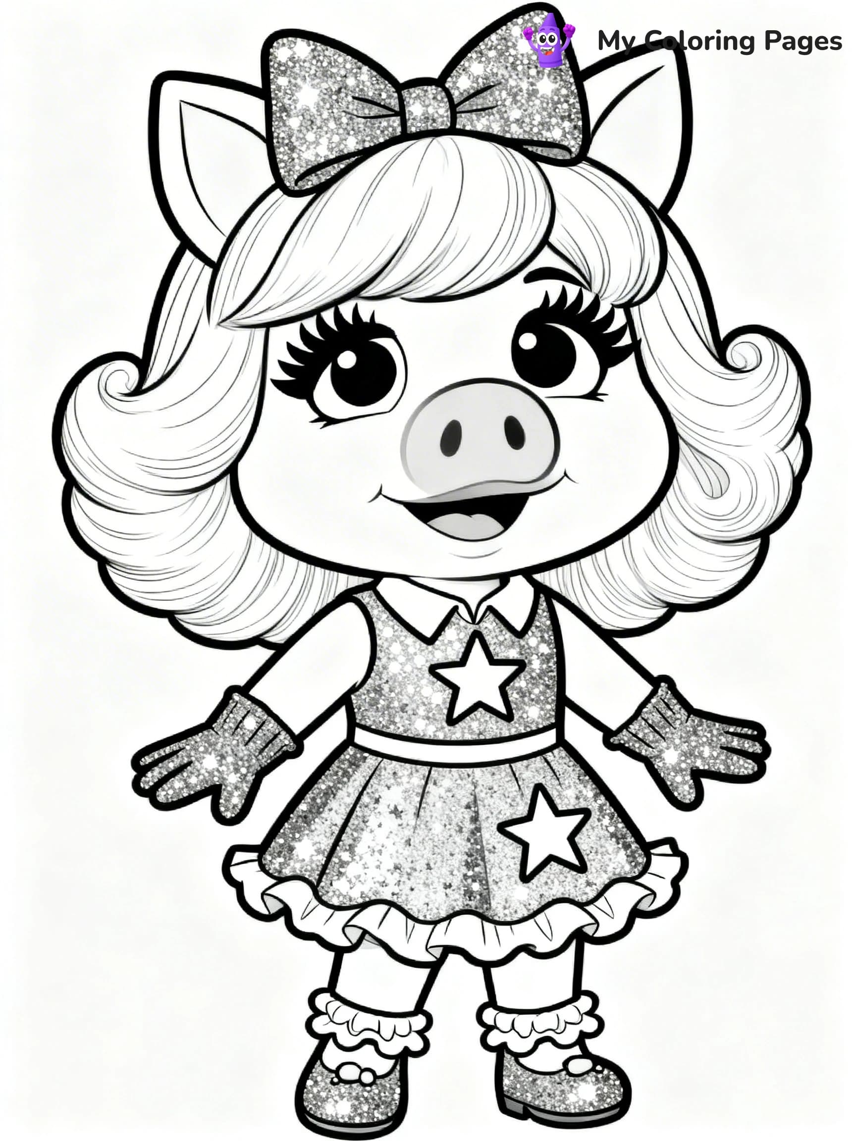Muppet Babies Coloring Pages - 22
