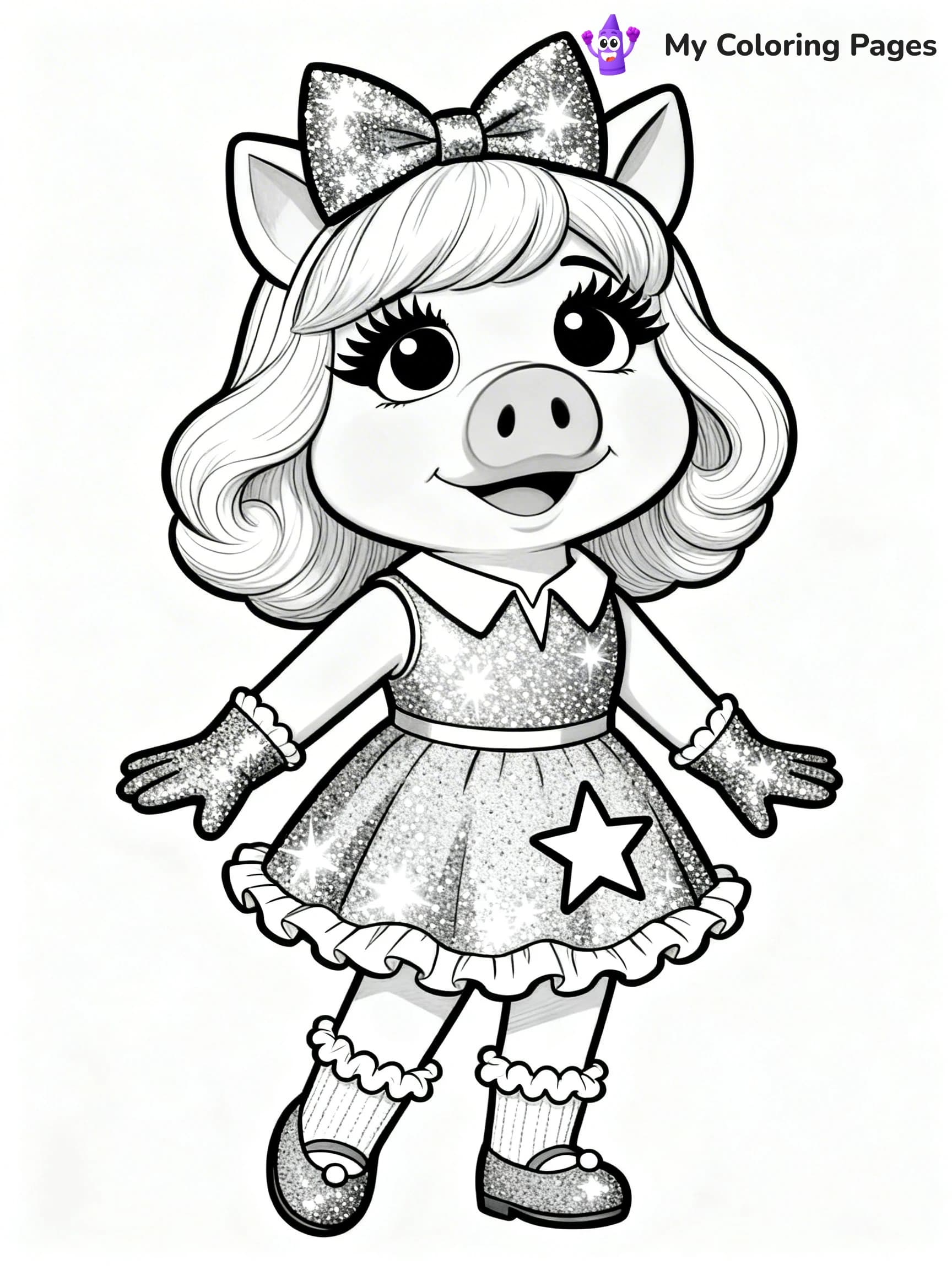 Muppet Babies Coloring Pages - 20