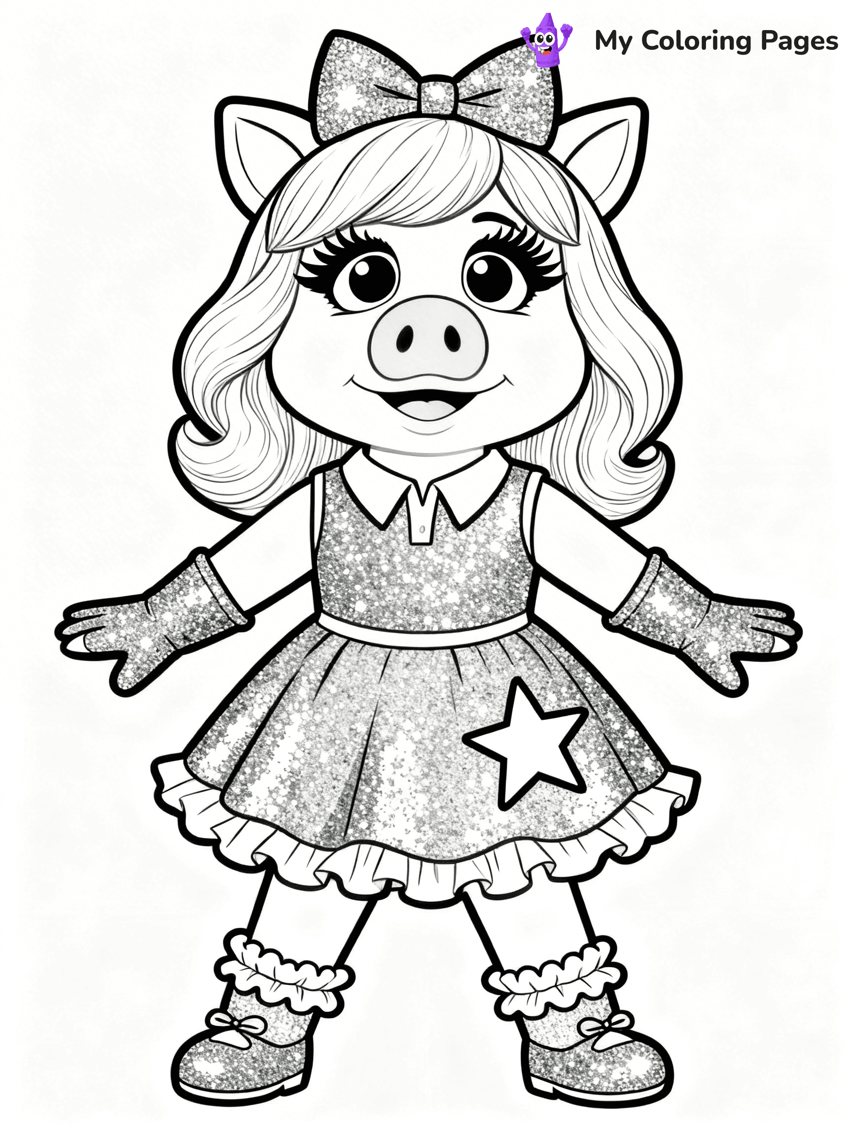 Muppet Babies Coloring Pages - 19