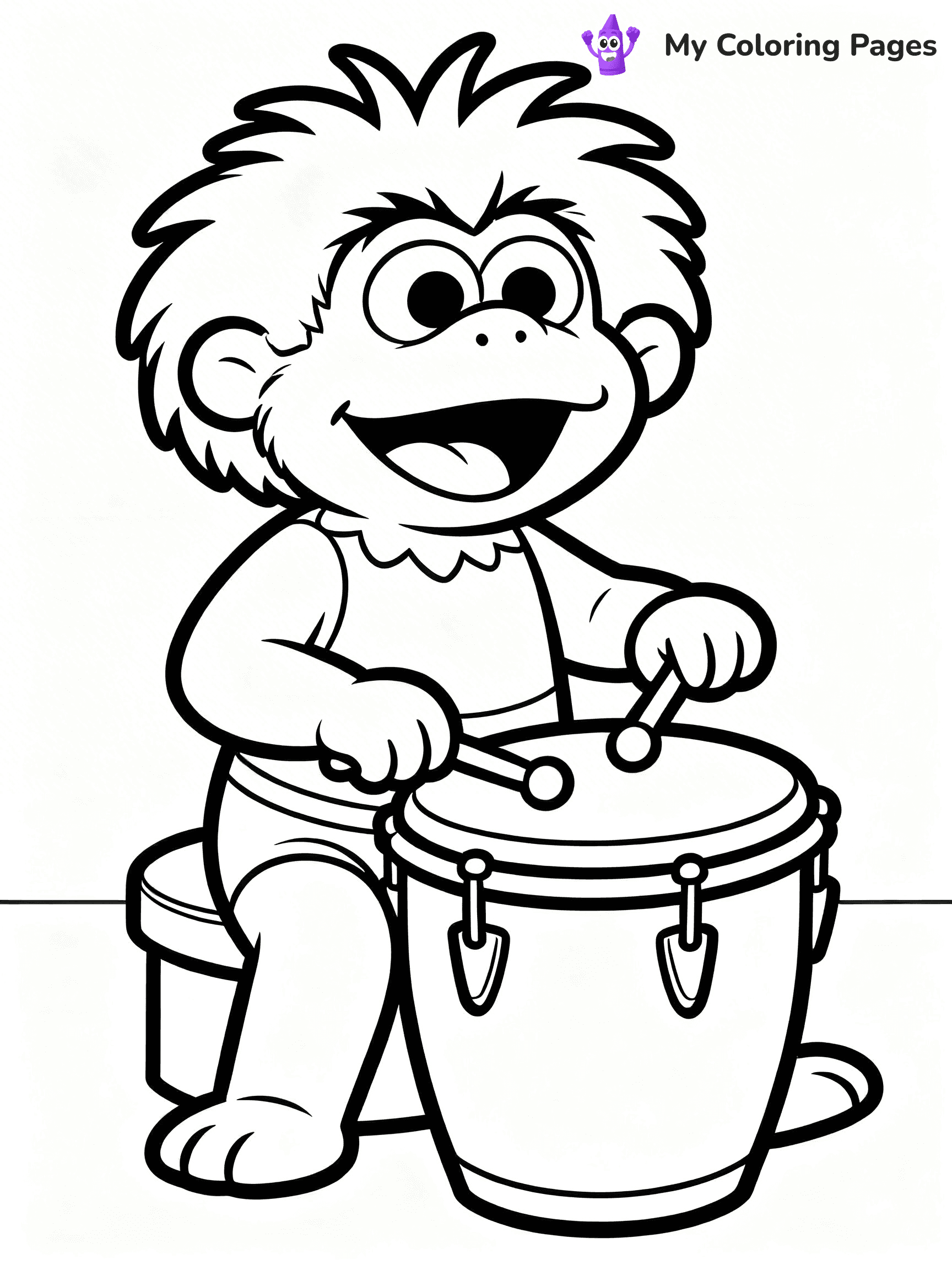 Muppet Babies Coloring Pages - 10