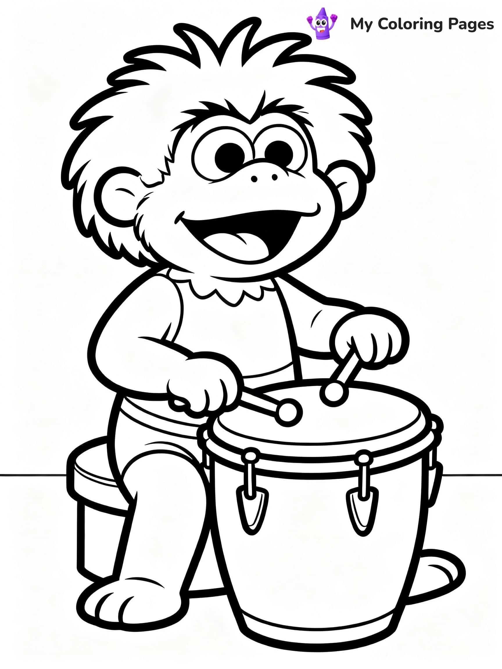 Muppet Babies Coloring Pages - 10