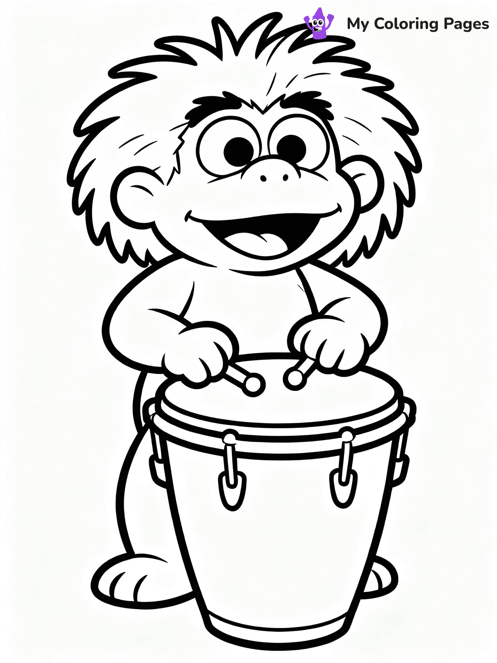 Muppet Babies Coloring Pages - 9