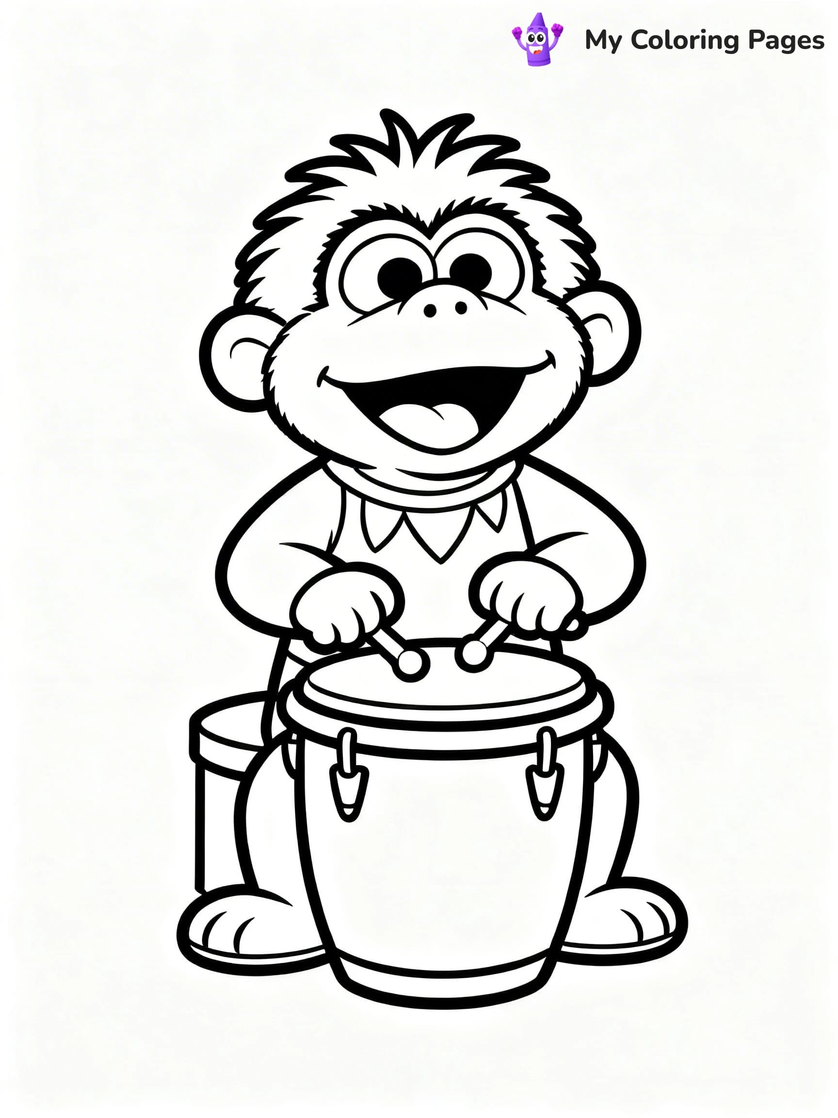 Muppet Babies Coloring Pages - 7
