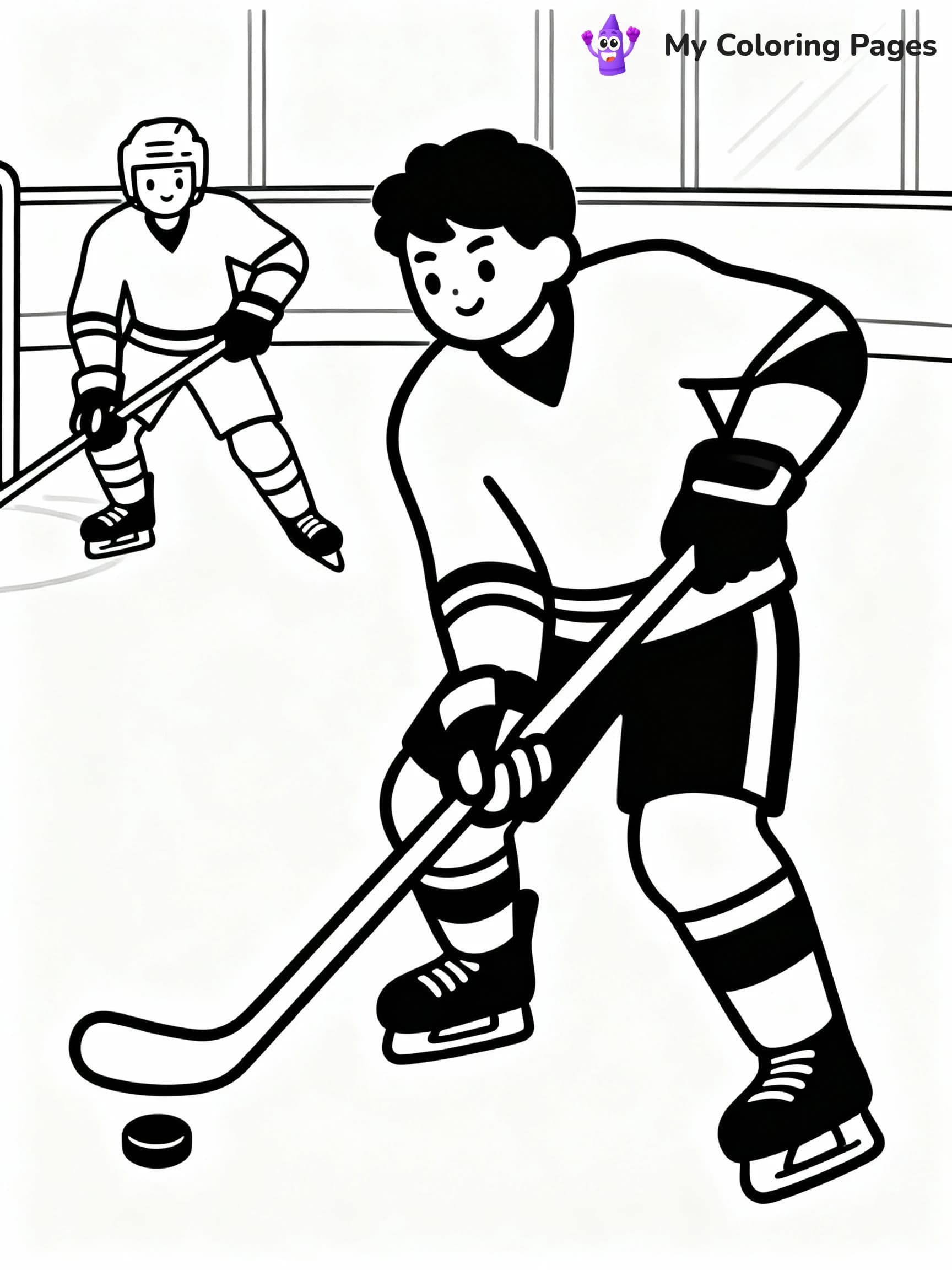 Hockey Coloring Pages - 21