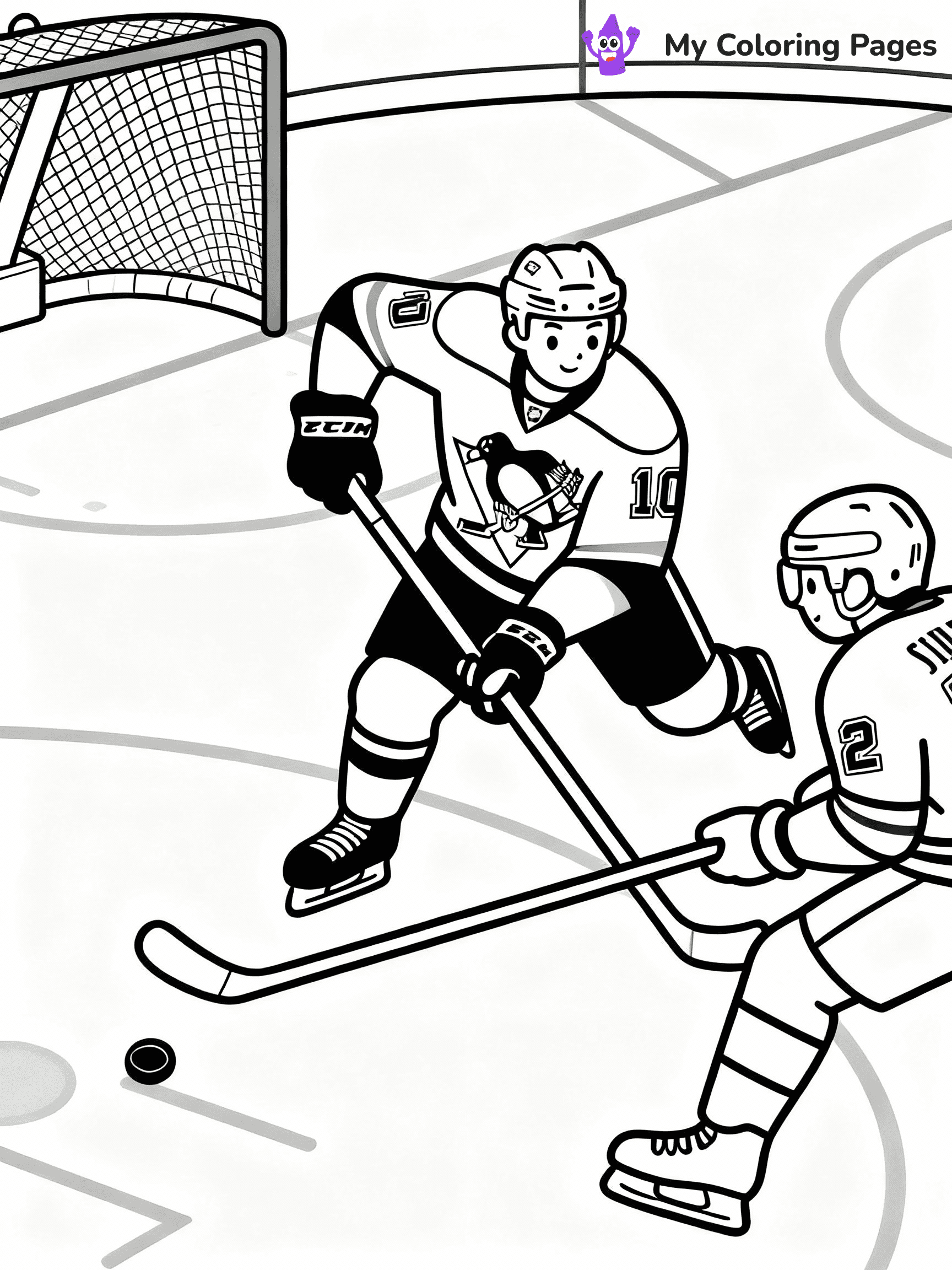 Hockey Coloring Pages - 18