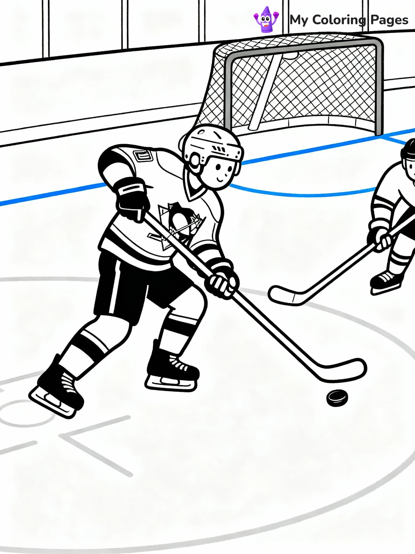 Hockey Coloring Pages - 16