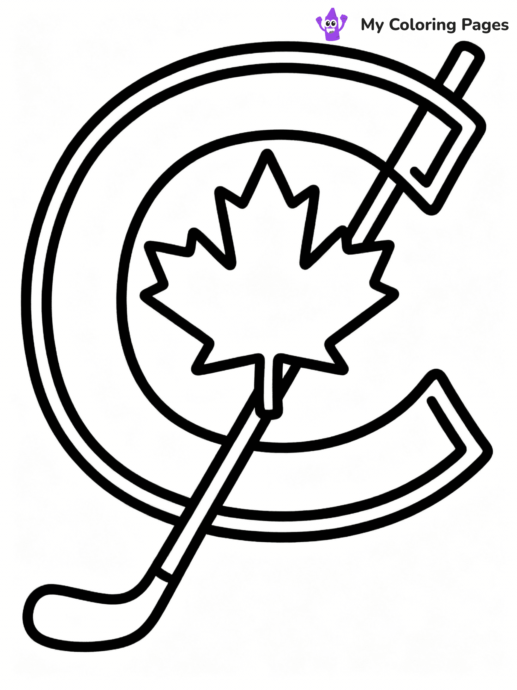 Hockey Coloring Pages - 12
