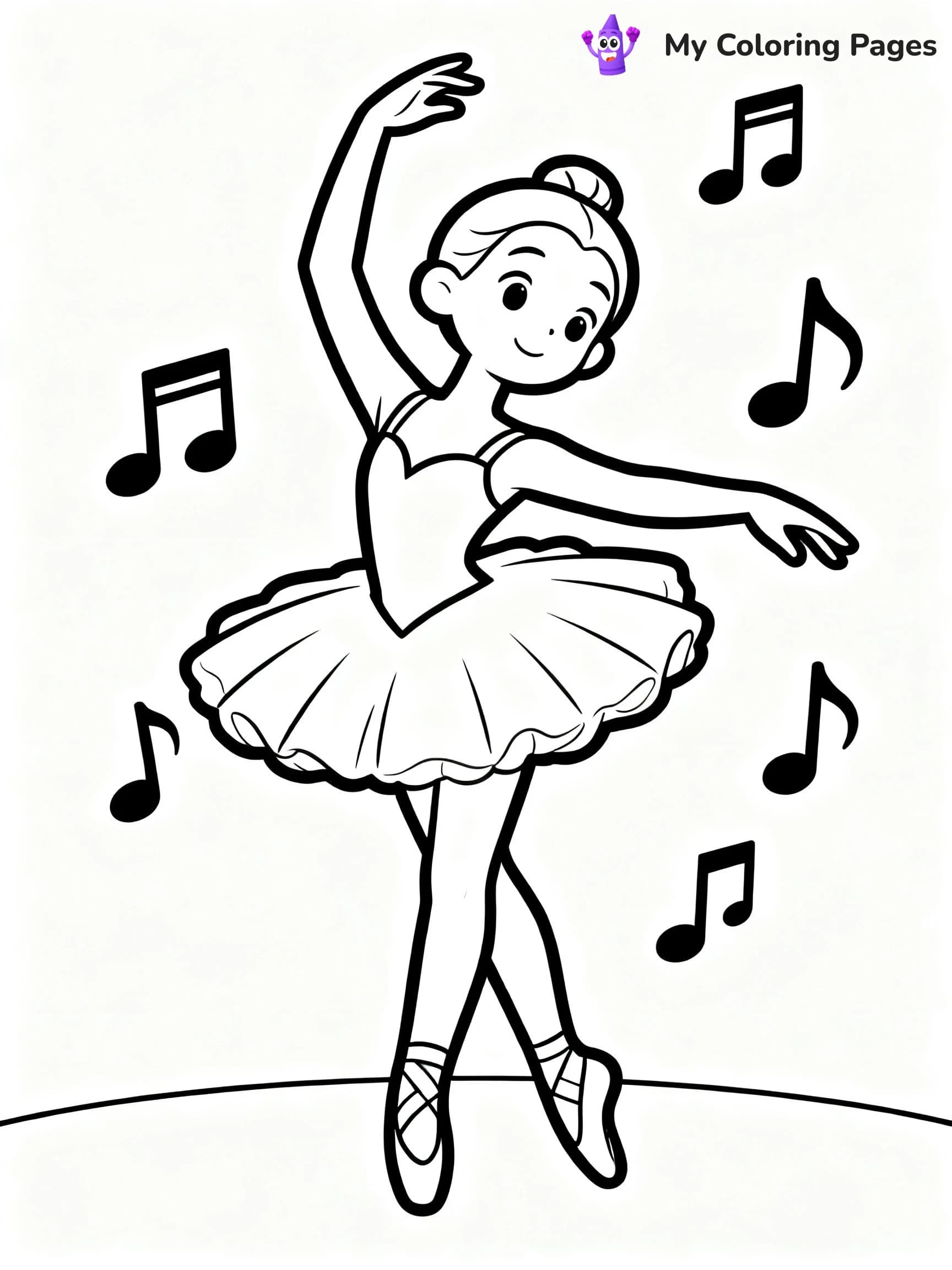 Dance Party Coloring Pages - 12