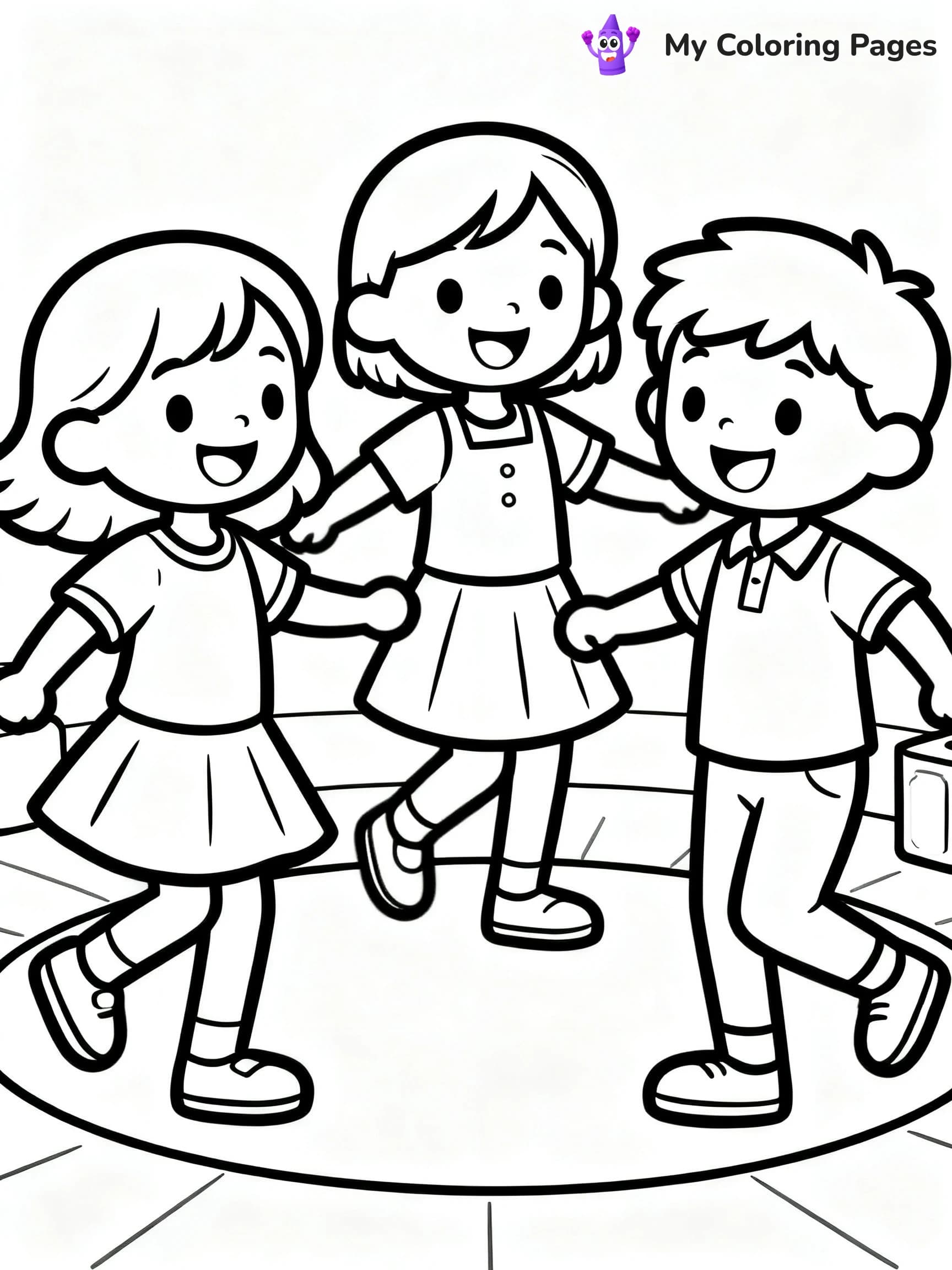 Dance Party Coloring Pages - 10