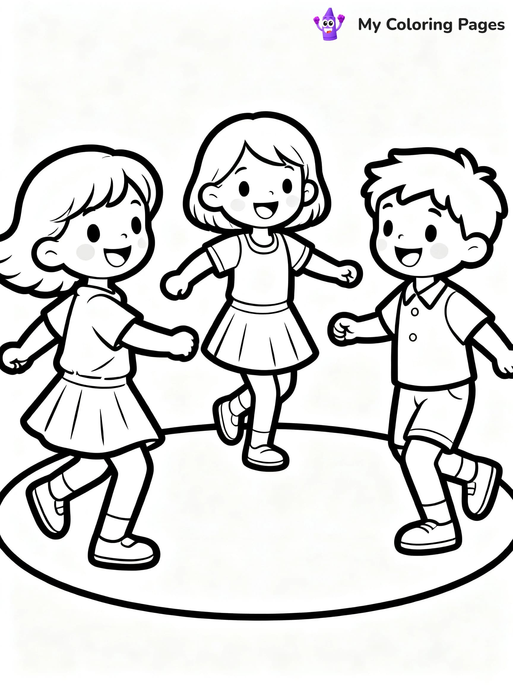 Dance Party Coloring Pages - 8