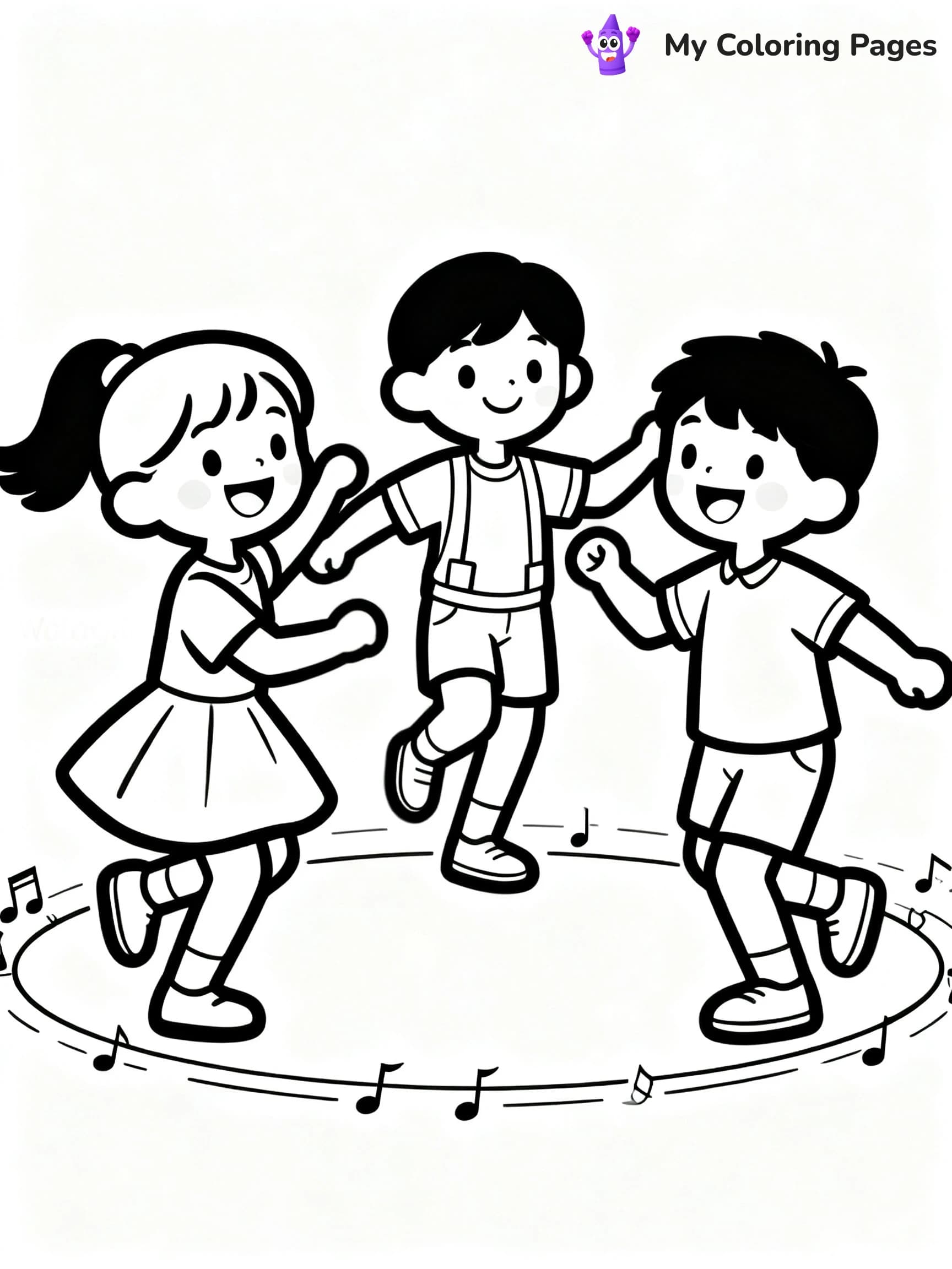 Dance Party Coloring Pages - 7