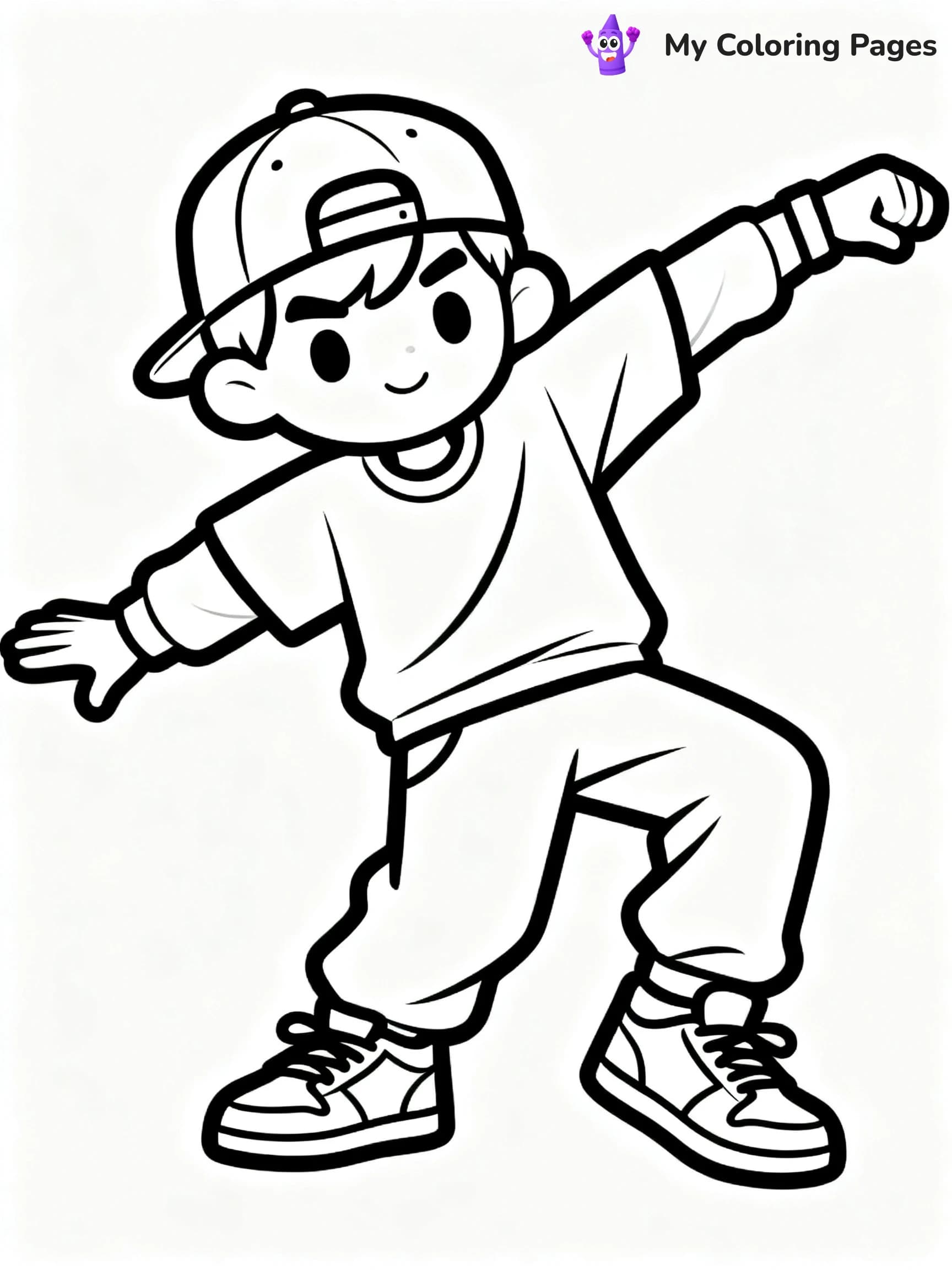 Dance Party Coloring Pages - 1