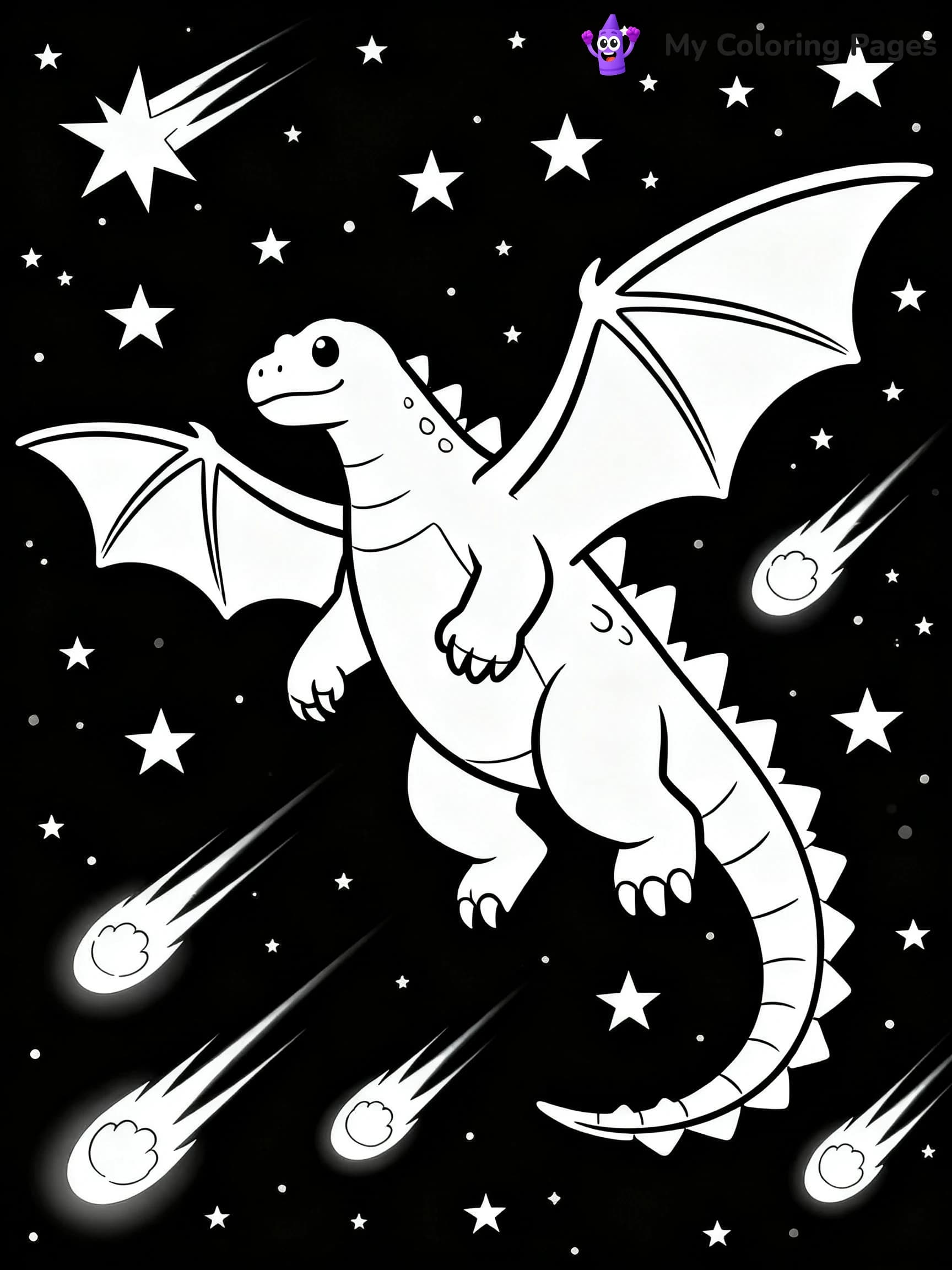 Space Godzilla Coloring Pages - 19