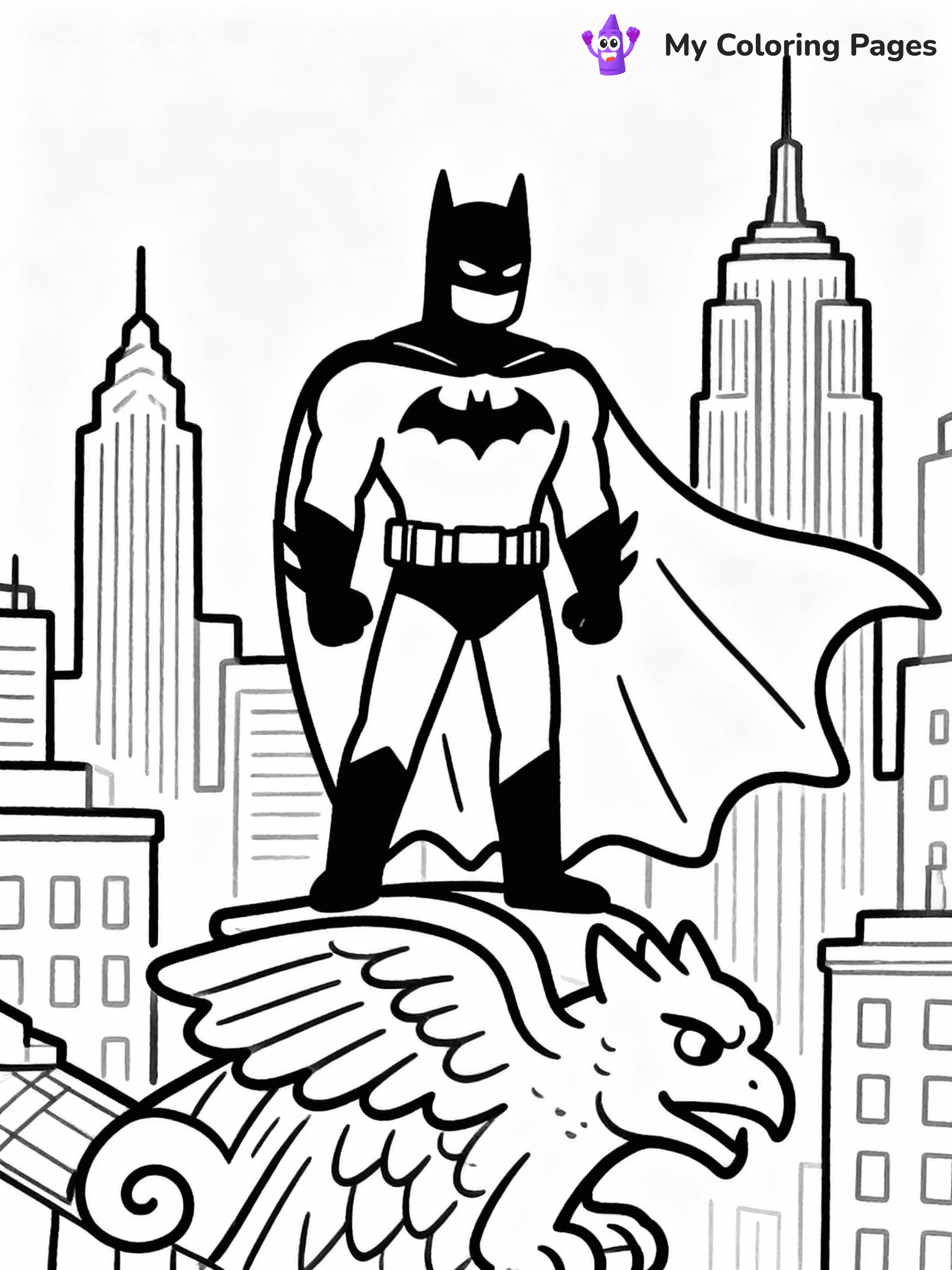 Batman Coloring Pages - 10