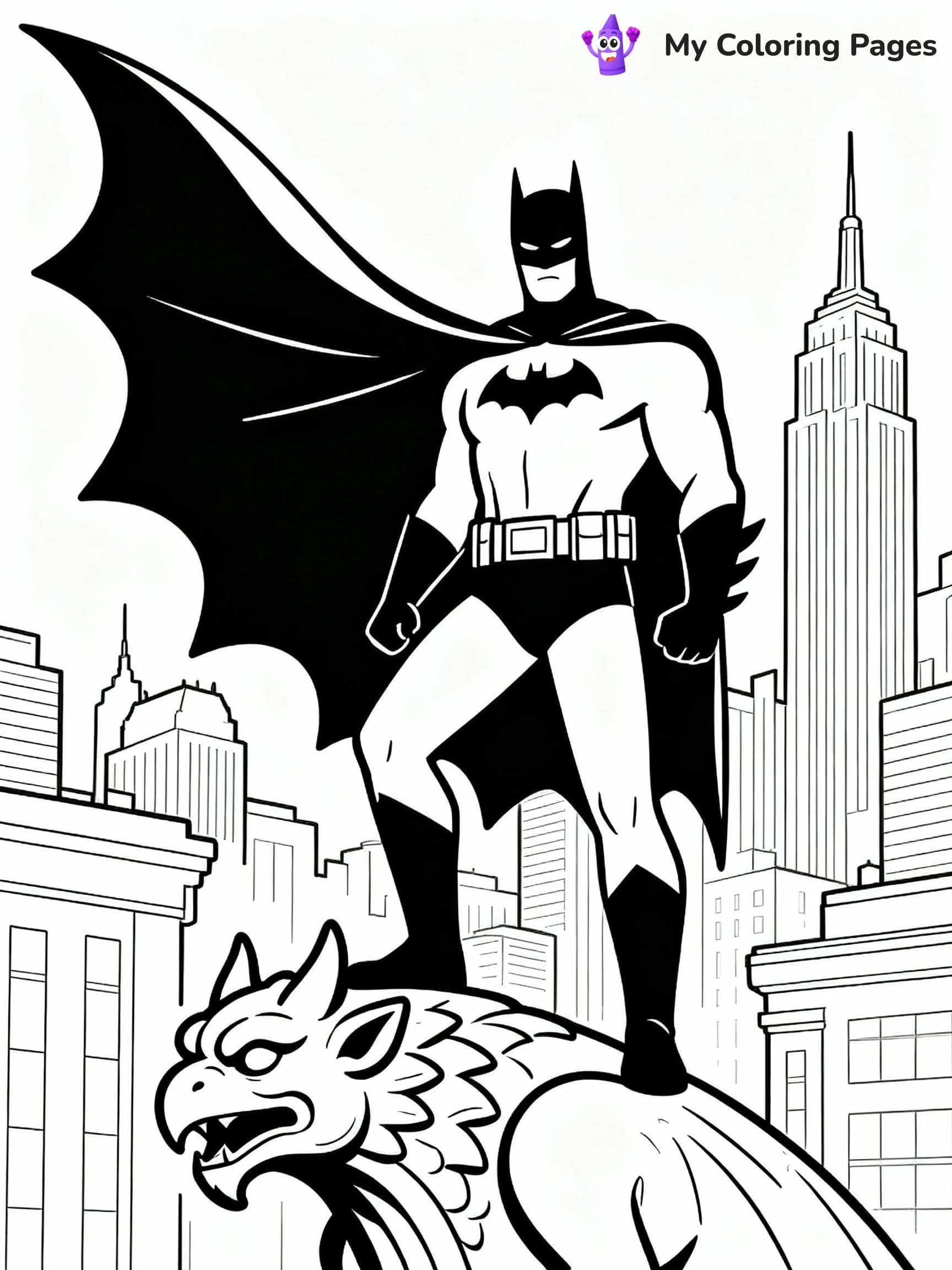 Batman Coloring Pages - 9