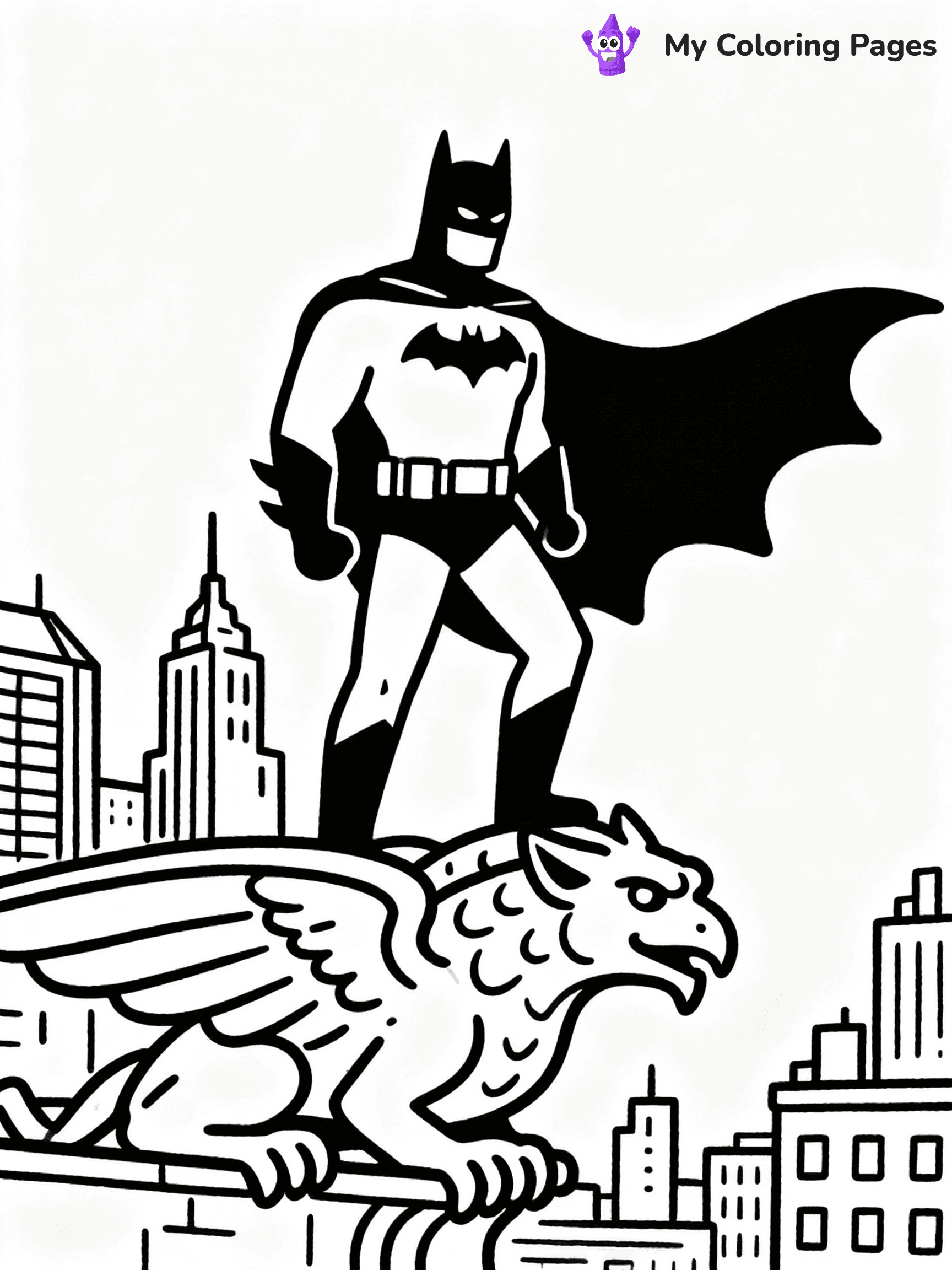 Batman Coloring Pages - 8