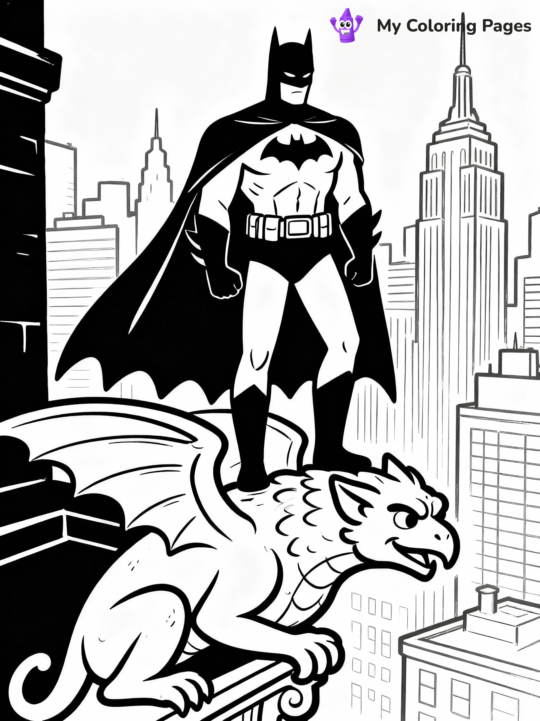 Batman Coloring Pages - 7