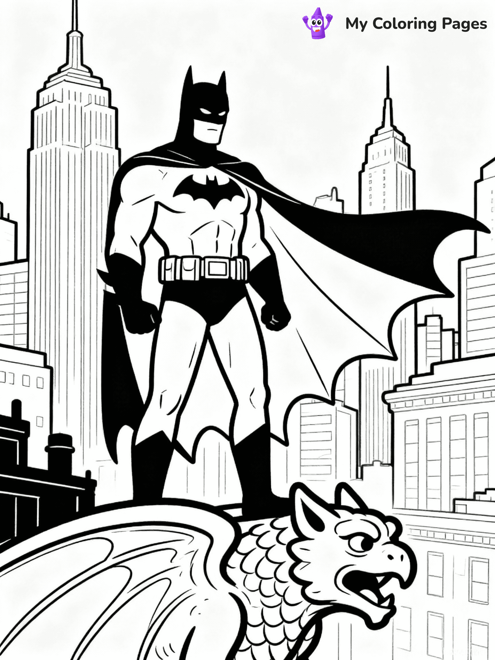 Batman Coloring Pages - 6