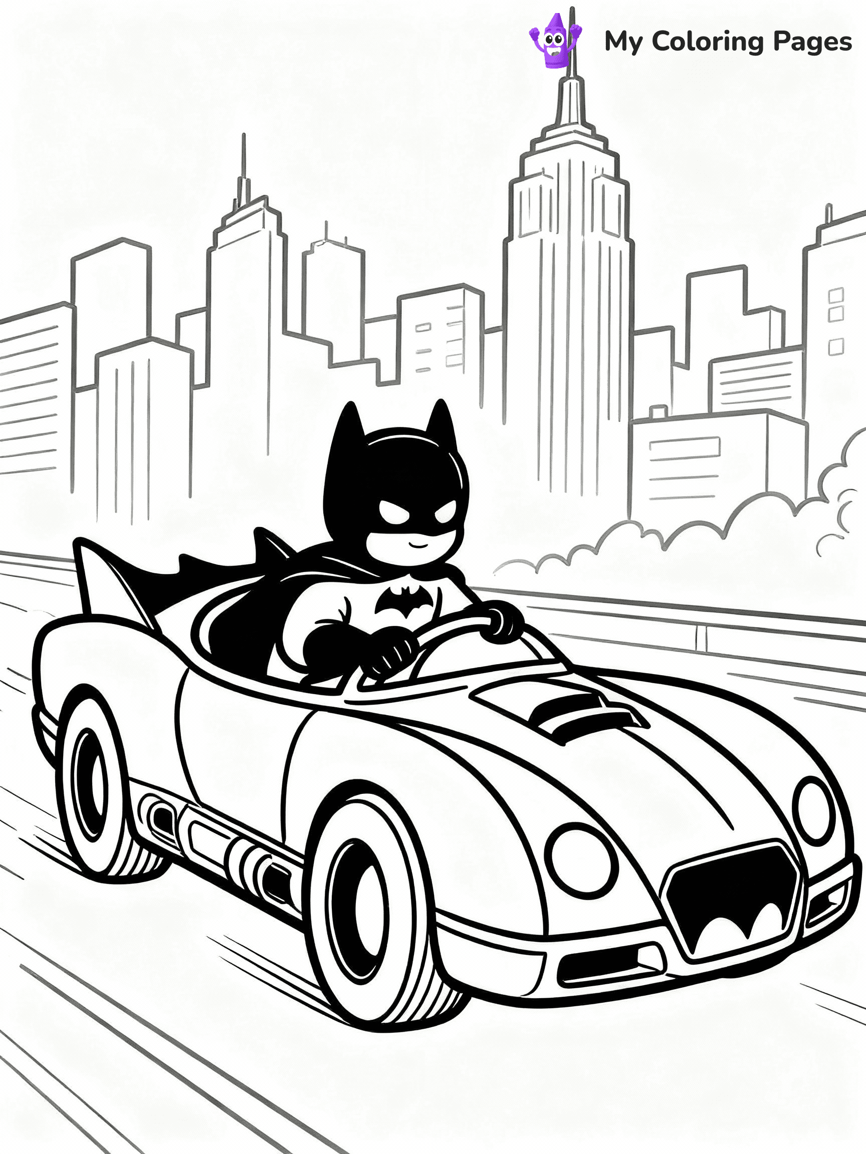 Batman Coloring Pages - 4
