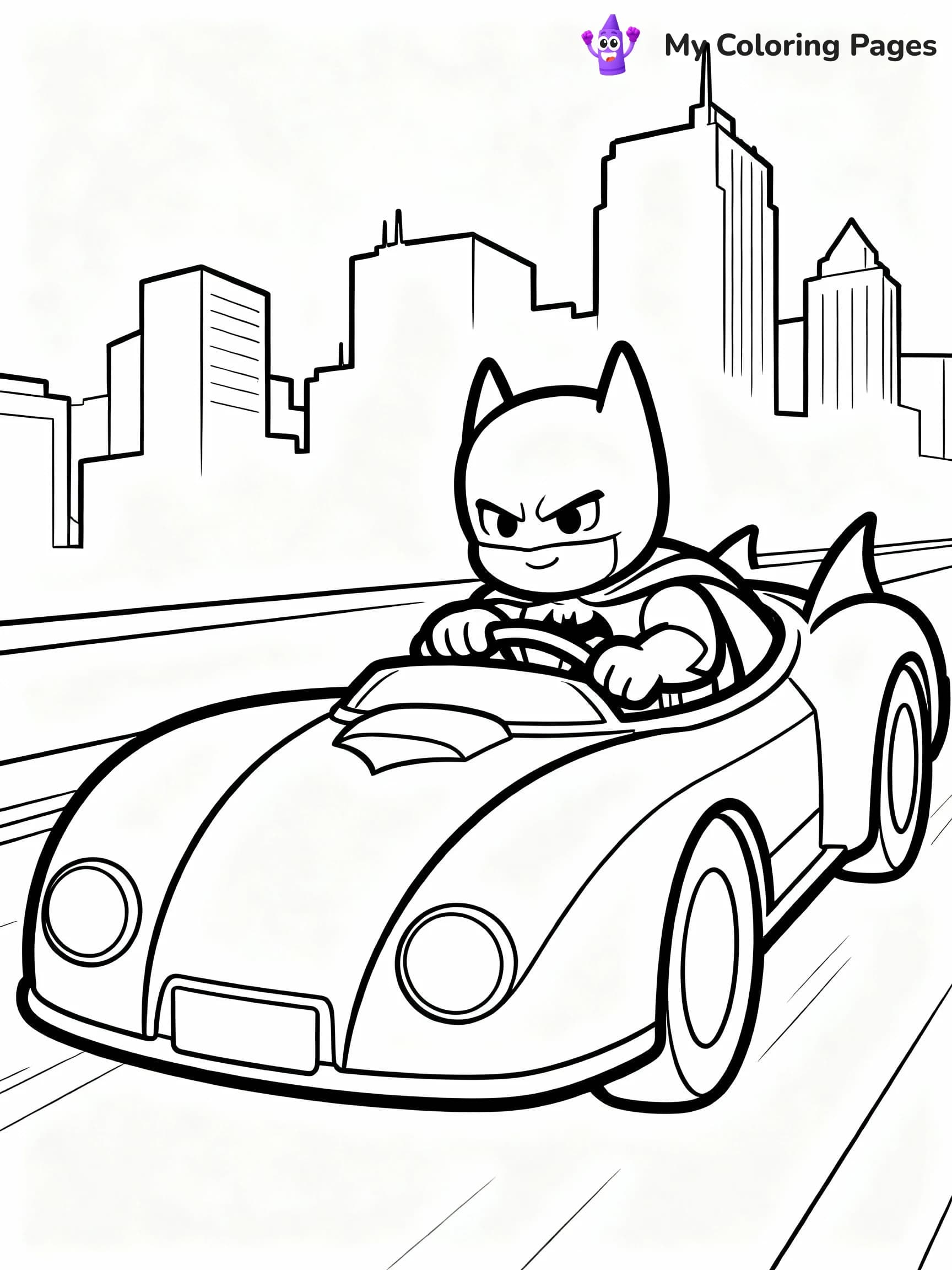 Batman Coloring Pages - 3